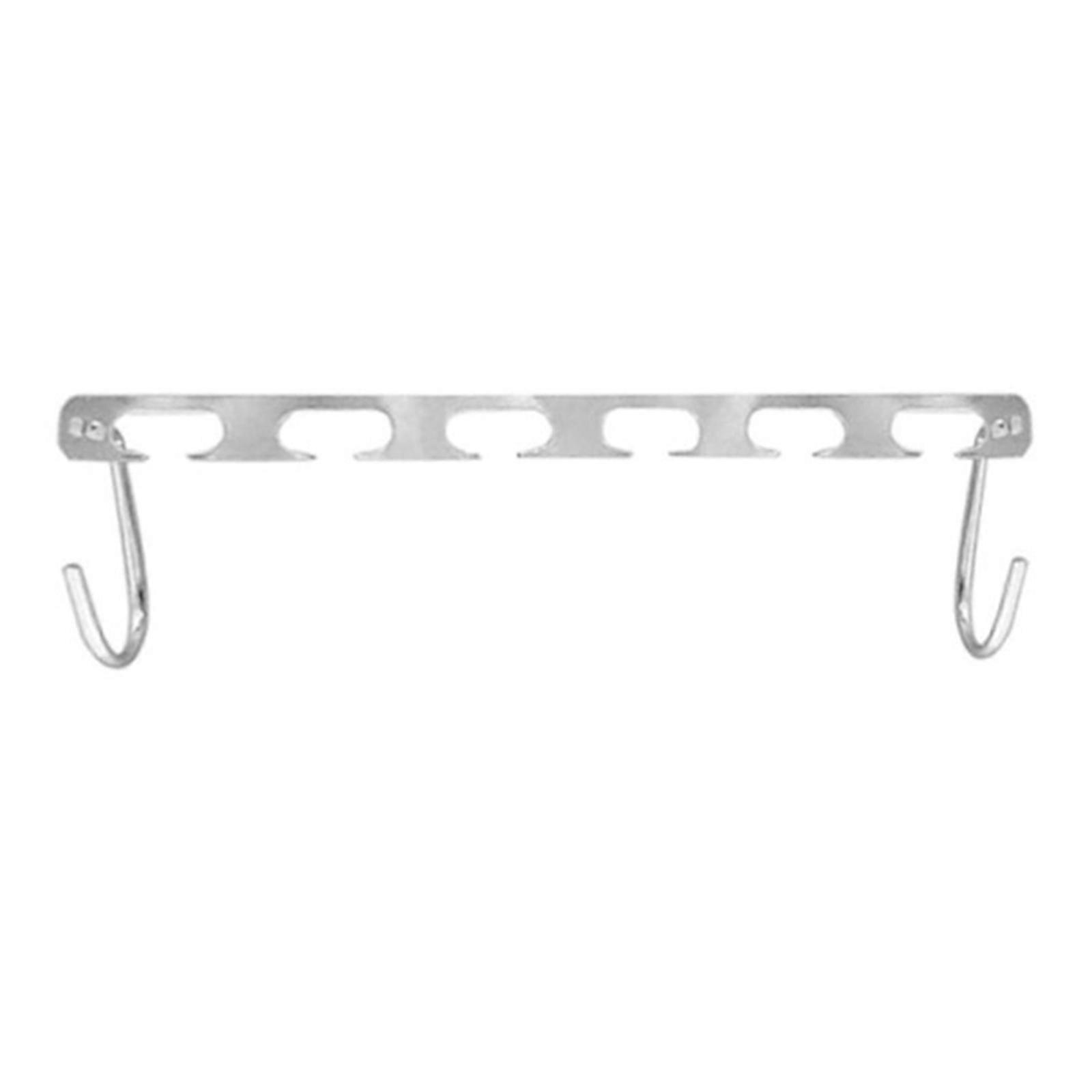 Clothes Hanger Bar Multifunctional Folding Metal Clothes Drying Rack Space Saver Laundry Drying Rack for Balcony