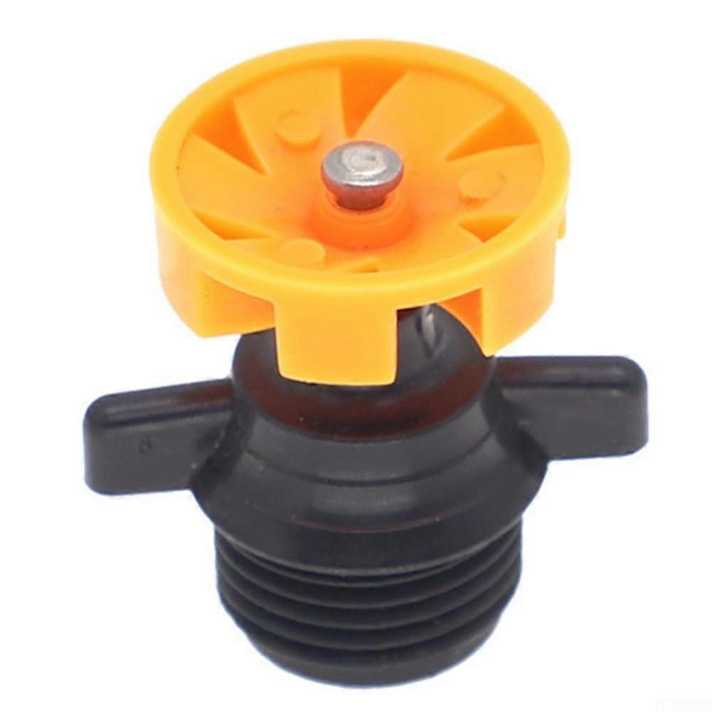Irrigation Nozzle Sprinkler, External Thread, Automatic 360-Degree Rotation, Garden Sprinkler Nozzle, 100 Pack