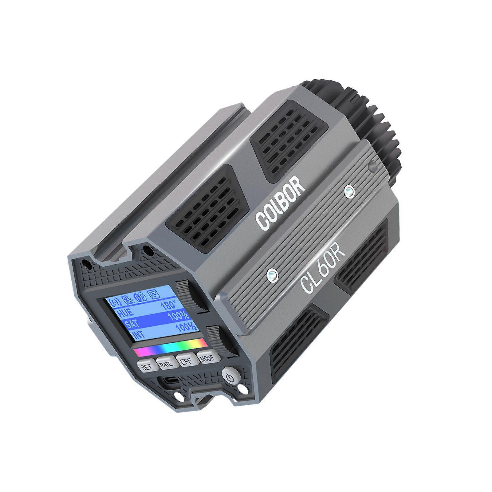 65W LED Studio Video Light - High CRI, Silent Cooling, Adjustable Color Temperature