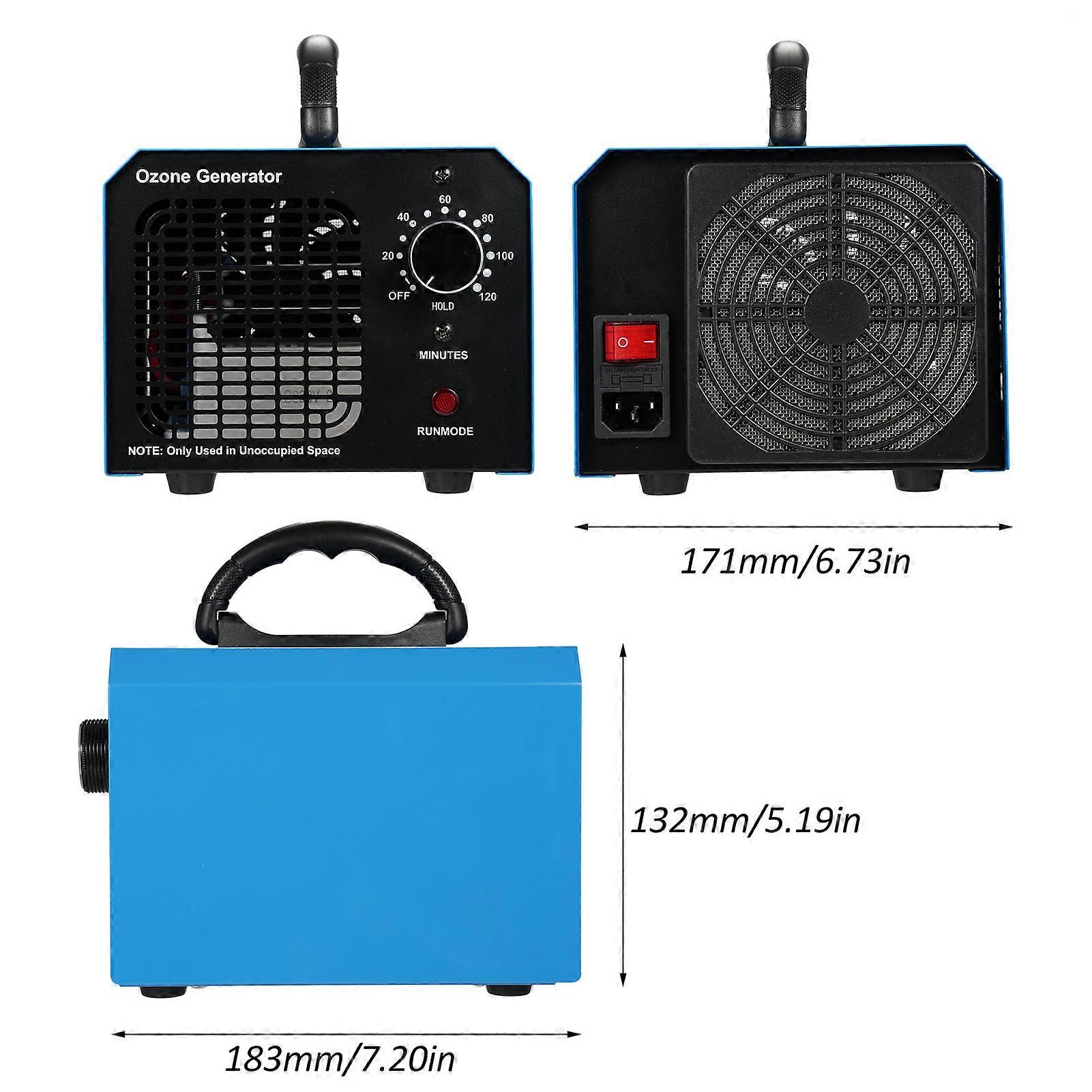 Ozone Generator 40000mg/h Ozone Machine Odor Removal Eliminate Odors O₃ Ozone Ionizer Deodorizer Air Purifier for Home Smoke Car and Pet Room