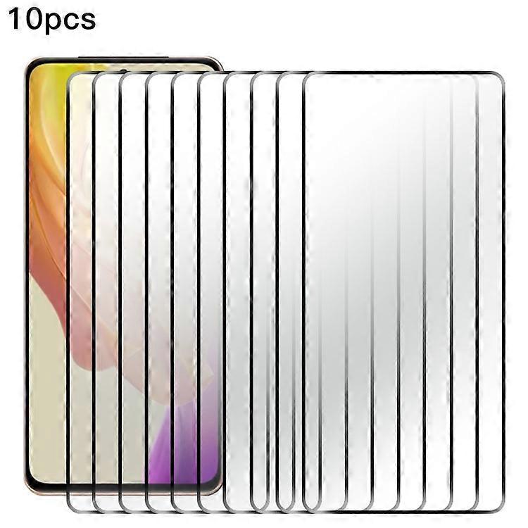 RURIHAI 10Pcs互換vivo Y200(インド)5Gスクリーンプロテクター0.26mm 2.5D二次硬化ウルトラクリアAB接着剤保護