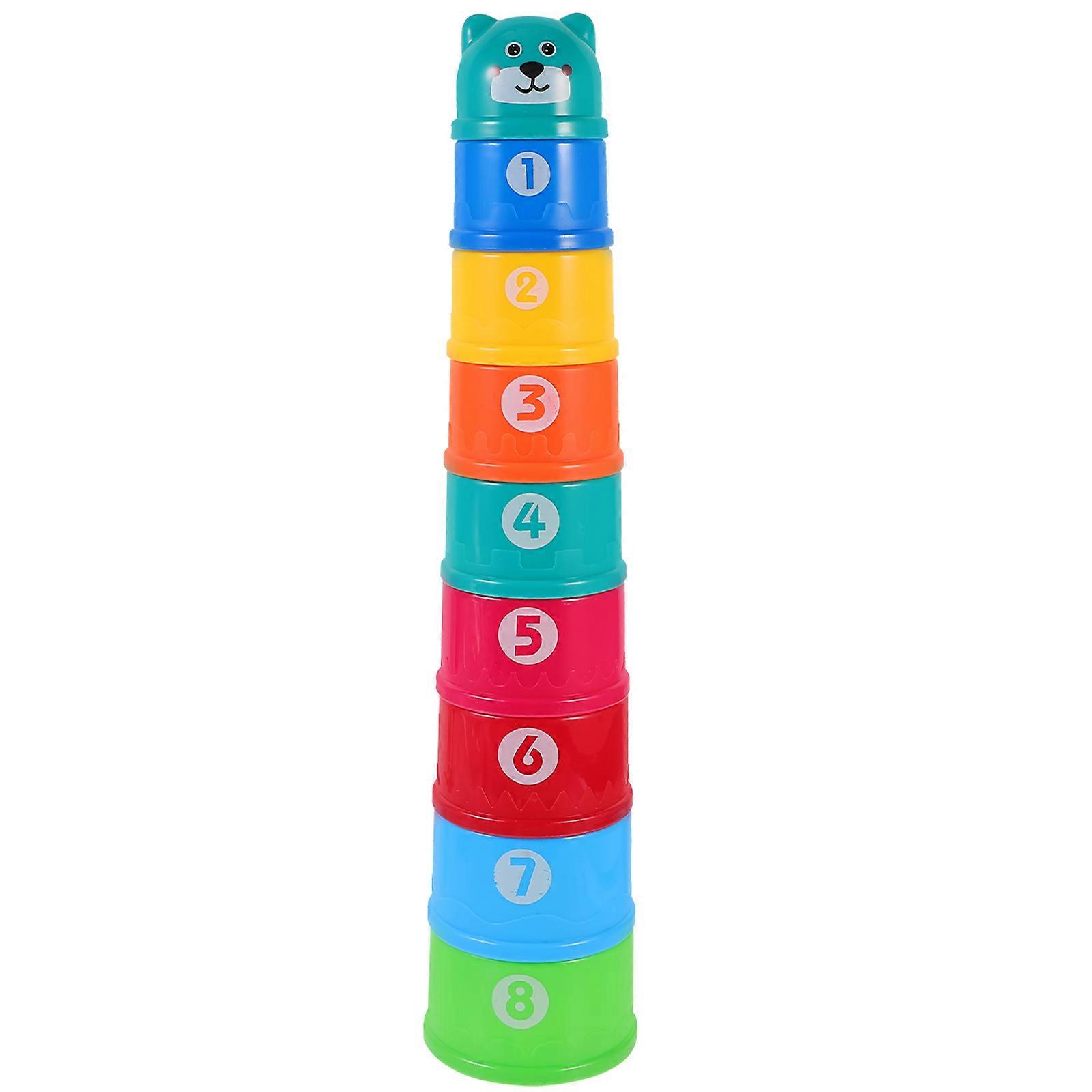 Interactive Stacking Cups for Bunnies, Ideal Toys to Keep Pet Rabbits Occupied and Curious