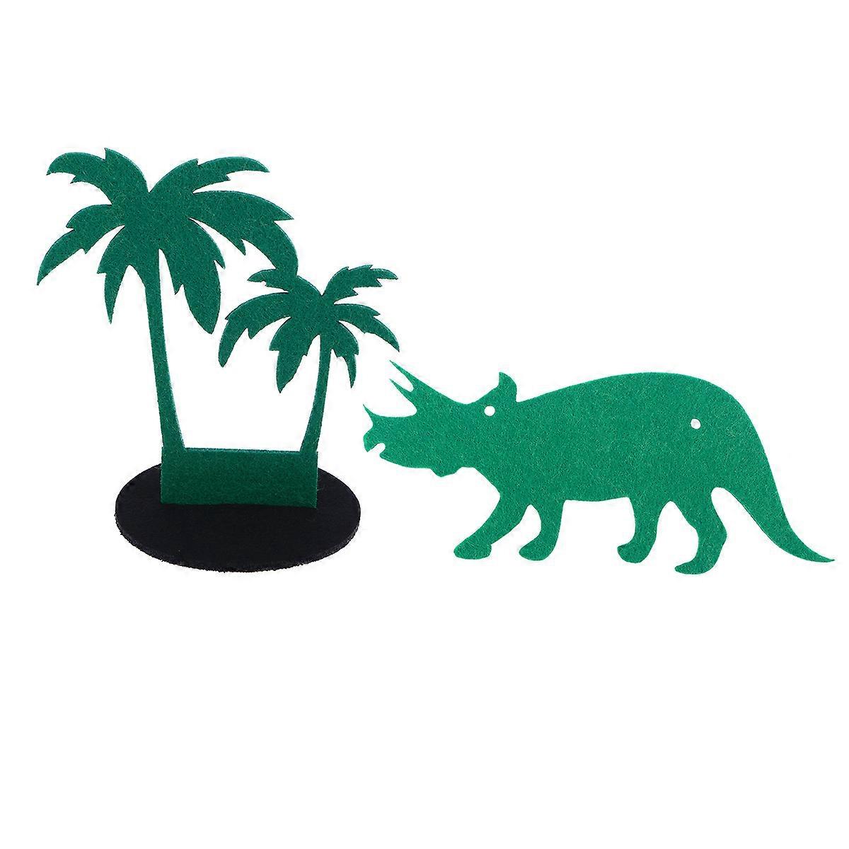 Dinosaur Banner Dinosaur Birthday Party Banner Set Dinosaur Shape Assorted Color 22.00X11.00X0.30CM Outdoor Decoration 1 Set