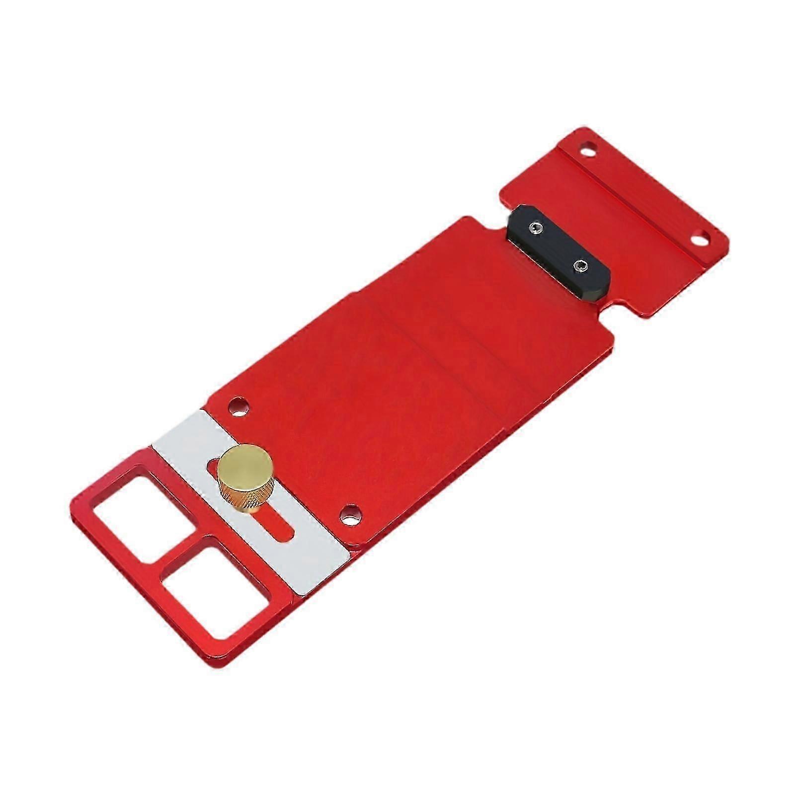 Adjustable Track Guide with 90 Degree Angle Stop and Positioning Limiting Clamp for Various Applications