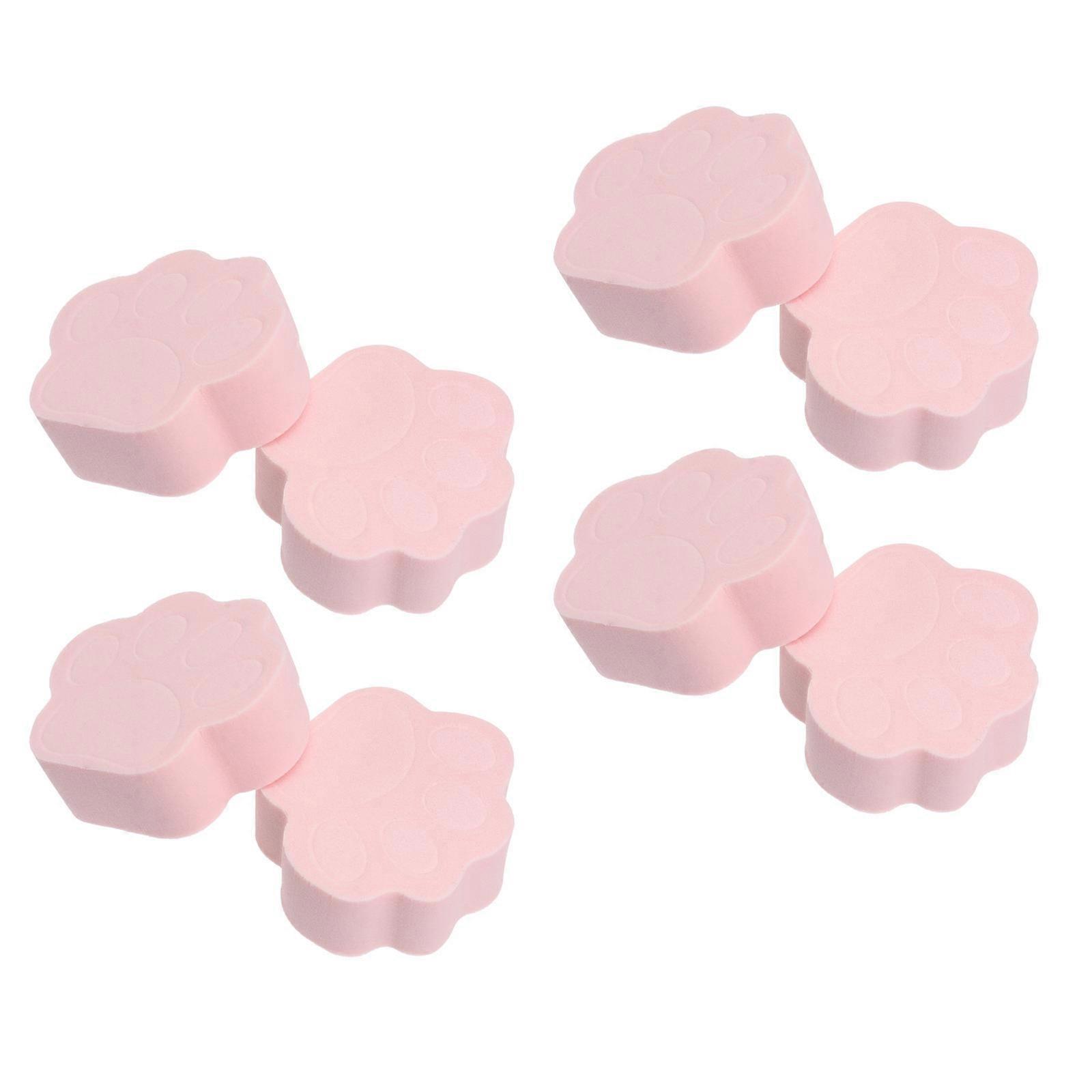 Cosmetics Sponge Makeup Face Skin Cleansing Hydrophilic Non-latex 1.97x1.57x0.79in Makeup Removal 8Pcs
