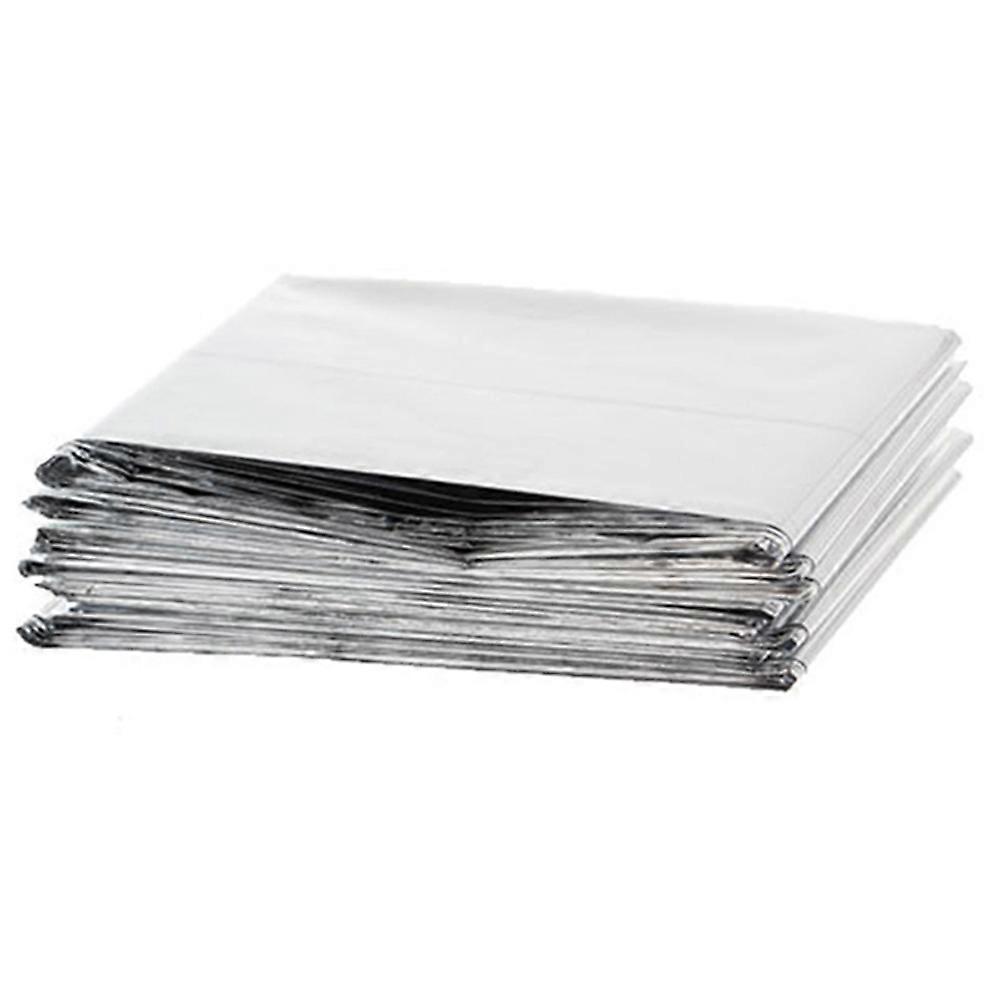 Insulation Blanket Foil Slices Emergency Situations Warm Keeping 210x130x0.1cm PET Material 5Pack