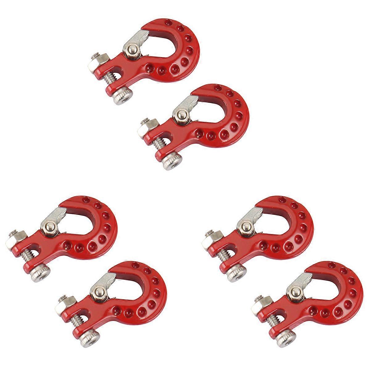 2Pcs Metal Trailer Hook Winch Hook Decoration,1