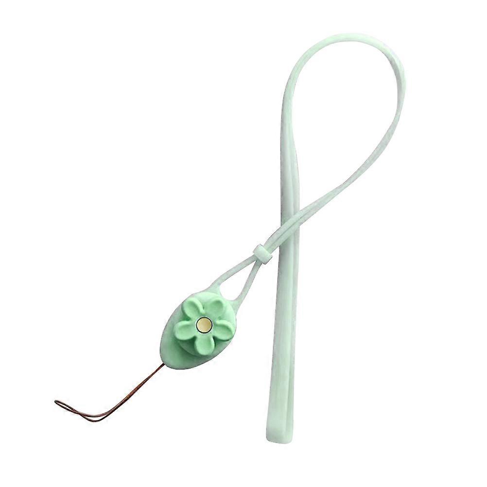Mobile Phone Decoration Cartoon Flower Green Secure Phone Cycling 40*2CM 1Pack
