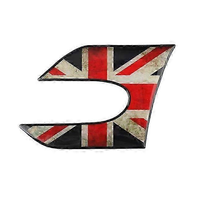 Car Interior 2Pcs Car Side Plate Wing Fender 3D Crystal Epoxy Stickers Decal Auto Styling Accessories Suitable for Certain Brand Cooper JCW