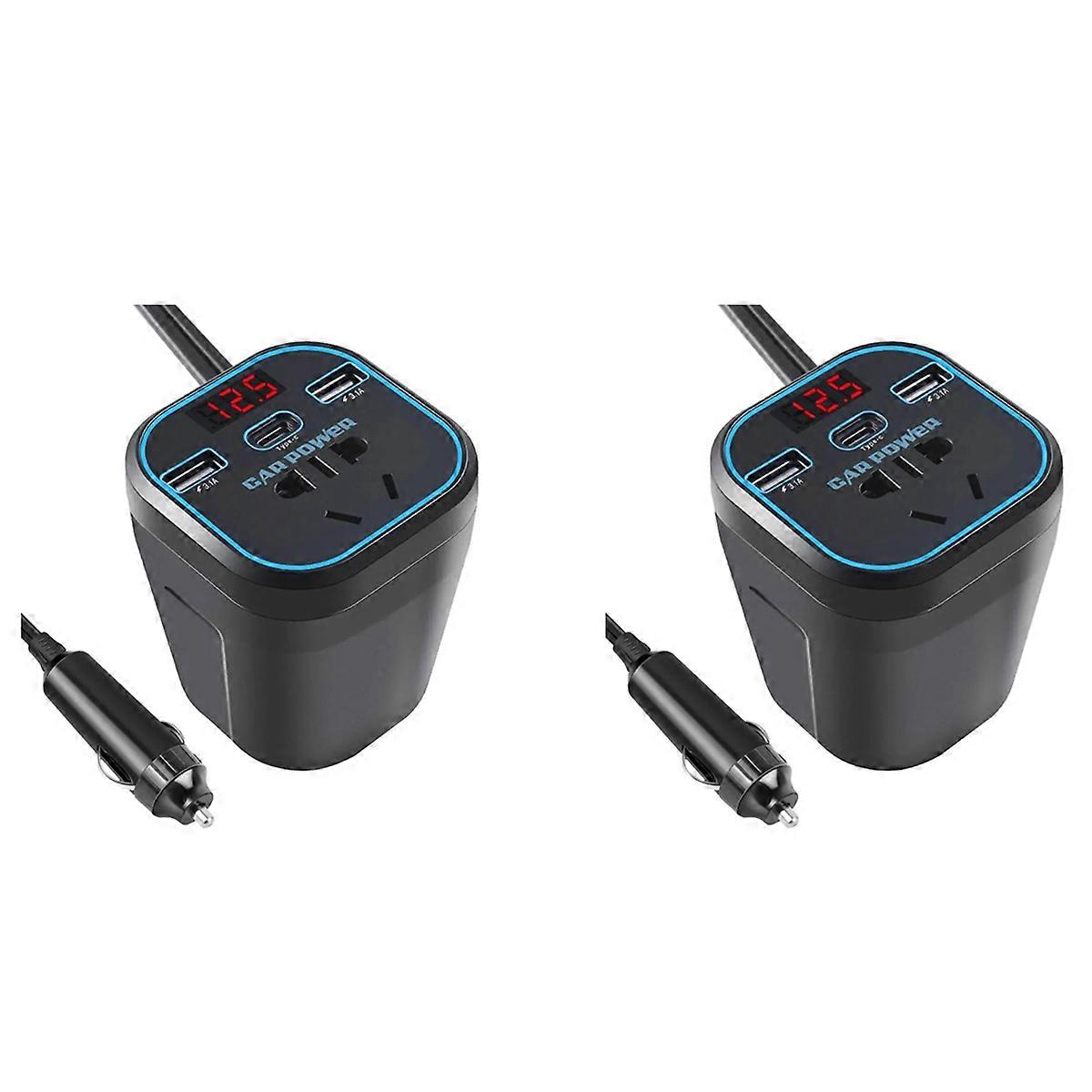 Car Charger Inverter Power Inverter 12V 24V DC to 220V AC Converter