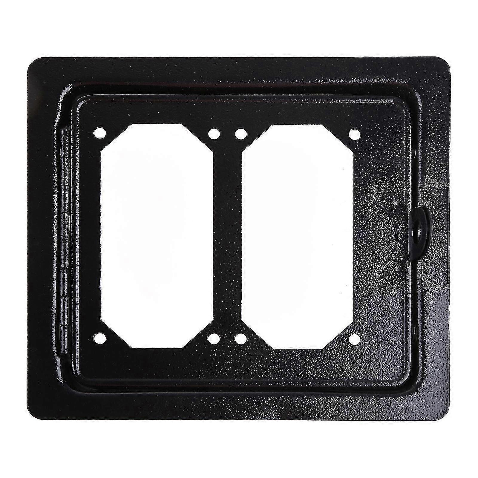 Entertainment Operated Arcade Game Iron Up/Down Door Swing Machine Coin Acceptor Mechanism Black Cash Box Gate DIY Part