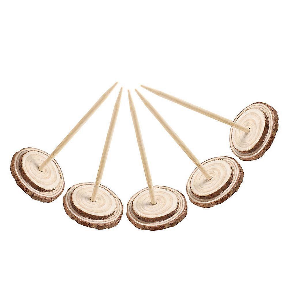 Holiday Tree Stand Base Wooden Christmas Tree Stand For Artificial Trees Beige 5Pcs Stability