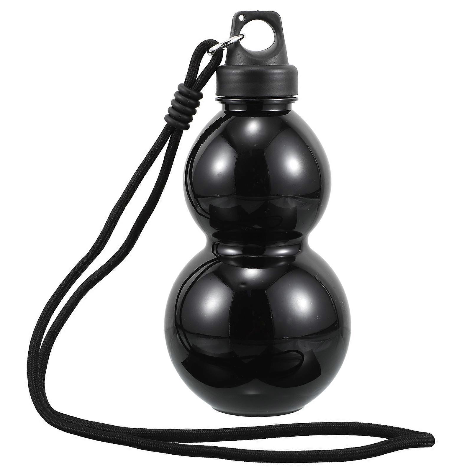 Retro Gourd Water Bottle Stylish Chinese Design Large Capacity Portable For Gym Travel And Office Use 800ML 1Set