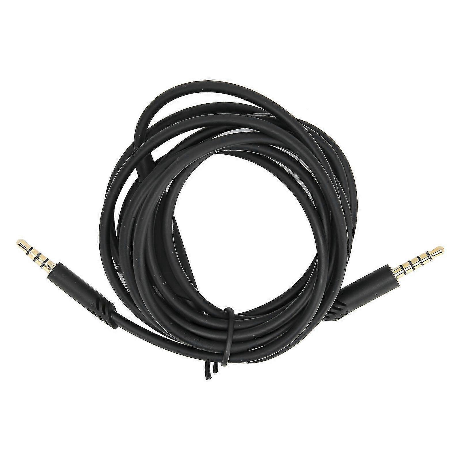 2M Headphone Cable Plug and Play Audio Line Volume Control for Compatible Brands