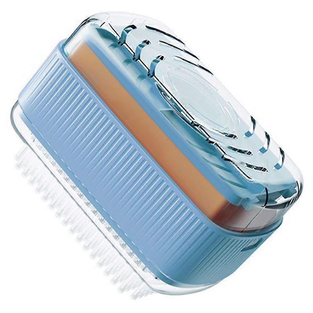 Wall-Mounted Soap Dish with Lid, Drainage Soap Holder for Bathroom, No Drill, Water Drainage Soap Box, Soap Storage Case for Shower