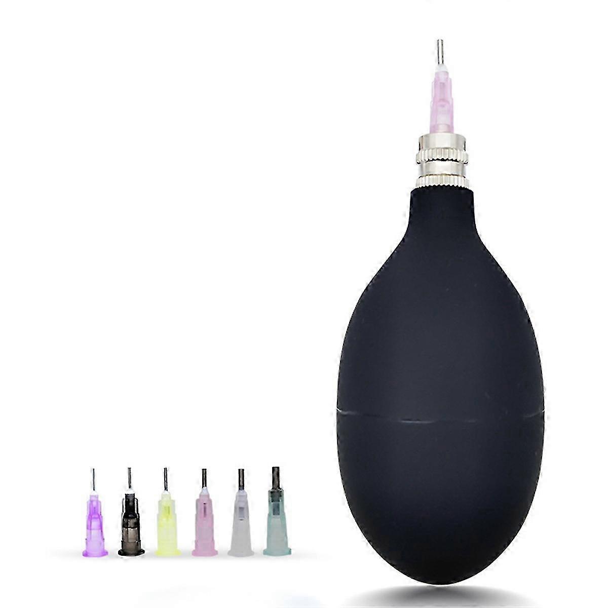 Precision Applicator for Slip Trailing, Writing, Painting, or Other Decorating Uses - Black