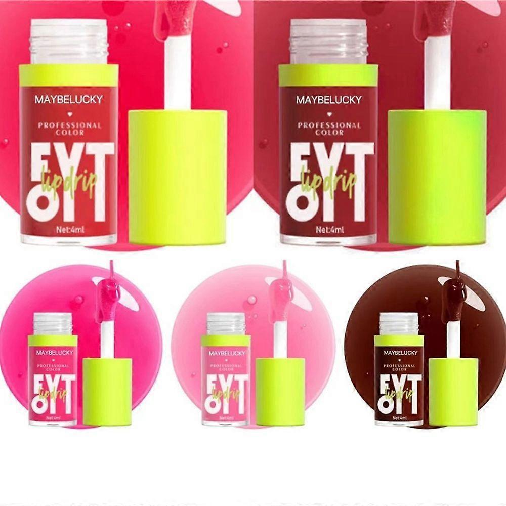 Lip Glaze Non-stick Cup Lasting White High Gloss Smooth And Delicate Natural Pseudo Plain Lip Balm Lip Glaze