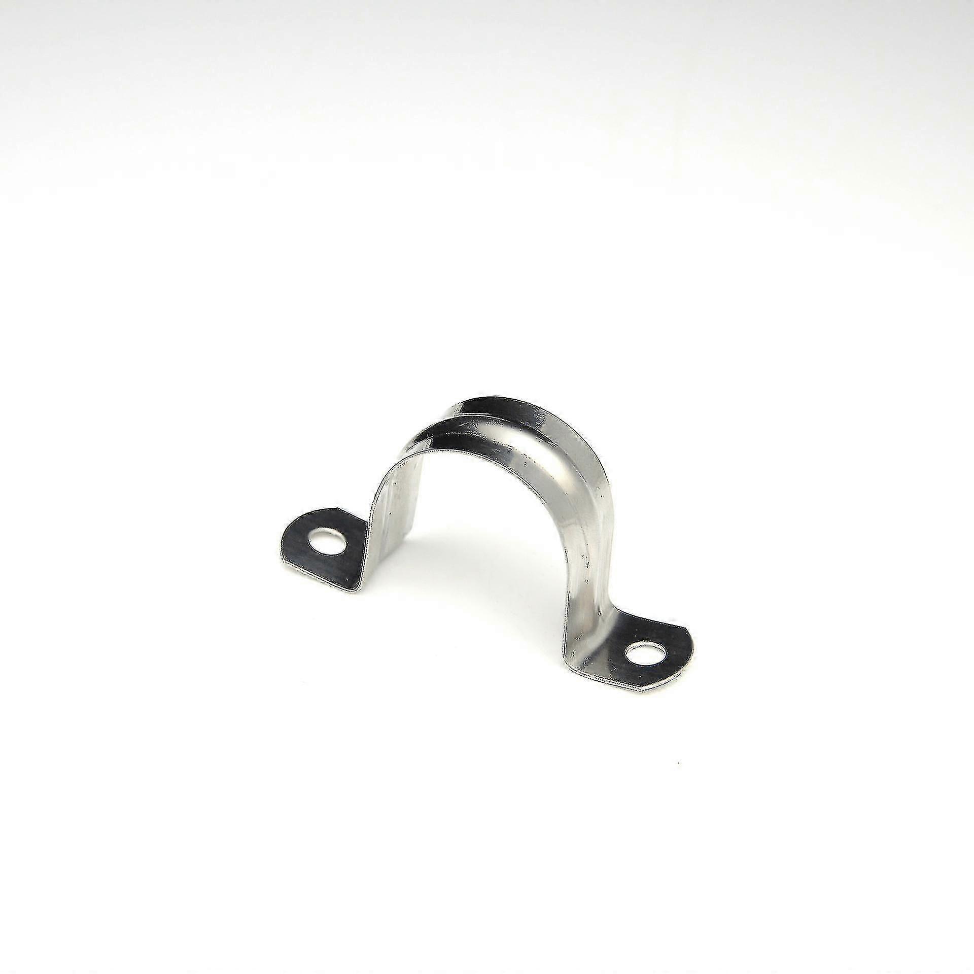 3-Pack 304 Stainless Steel U-Shaped Pipe Clamps for Secure Fixing