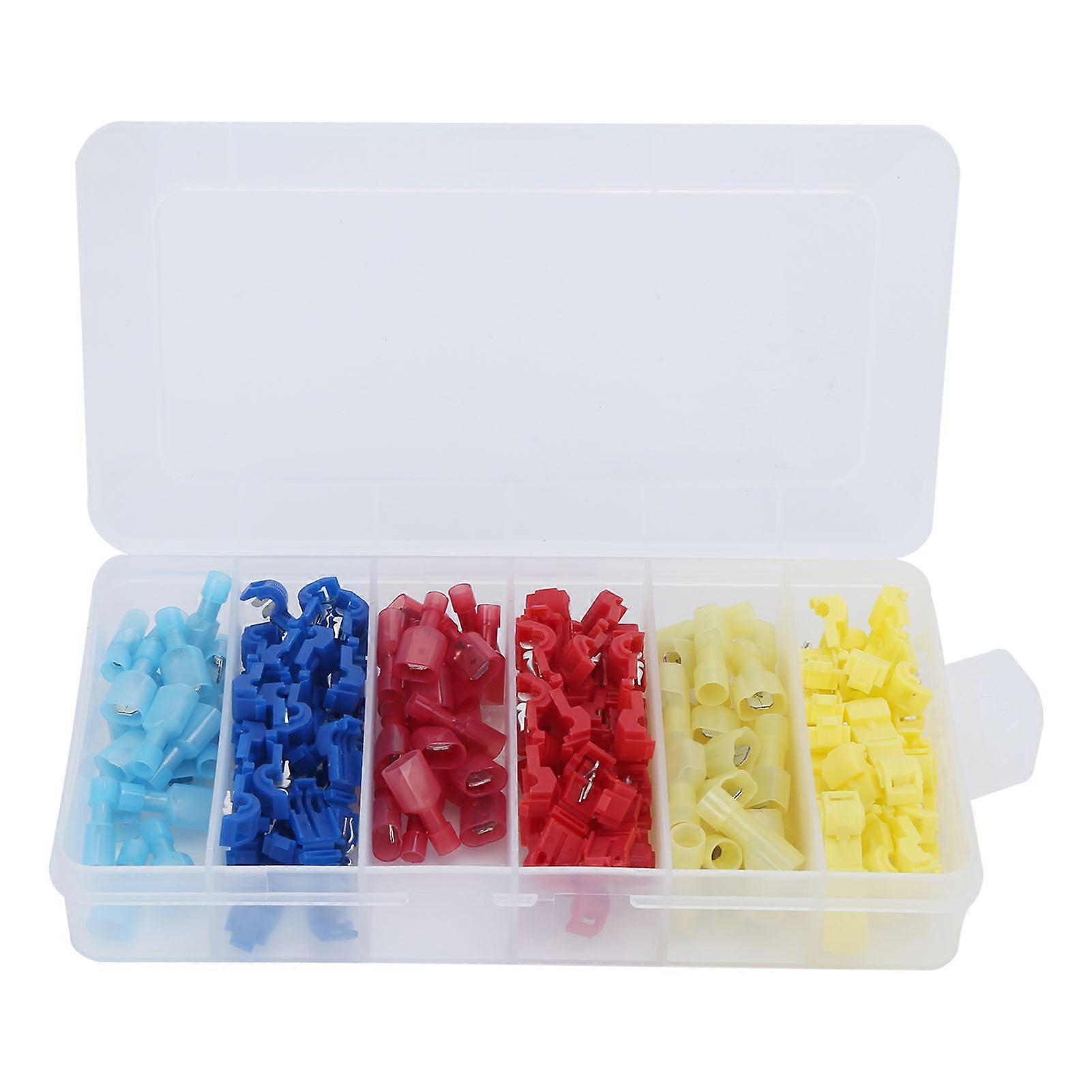 Quick disconnect terminal 120pcs T-tap for self-stripping wires