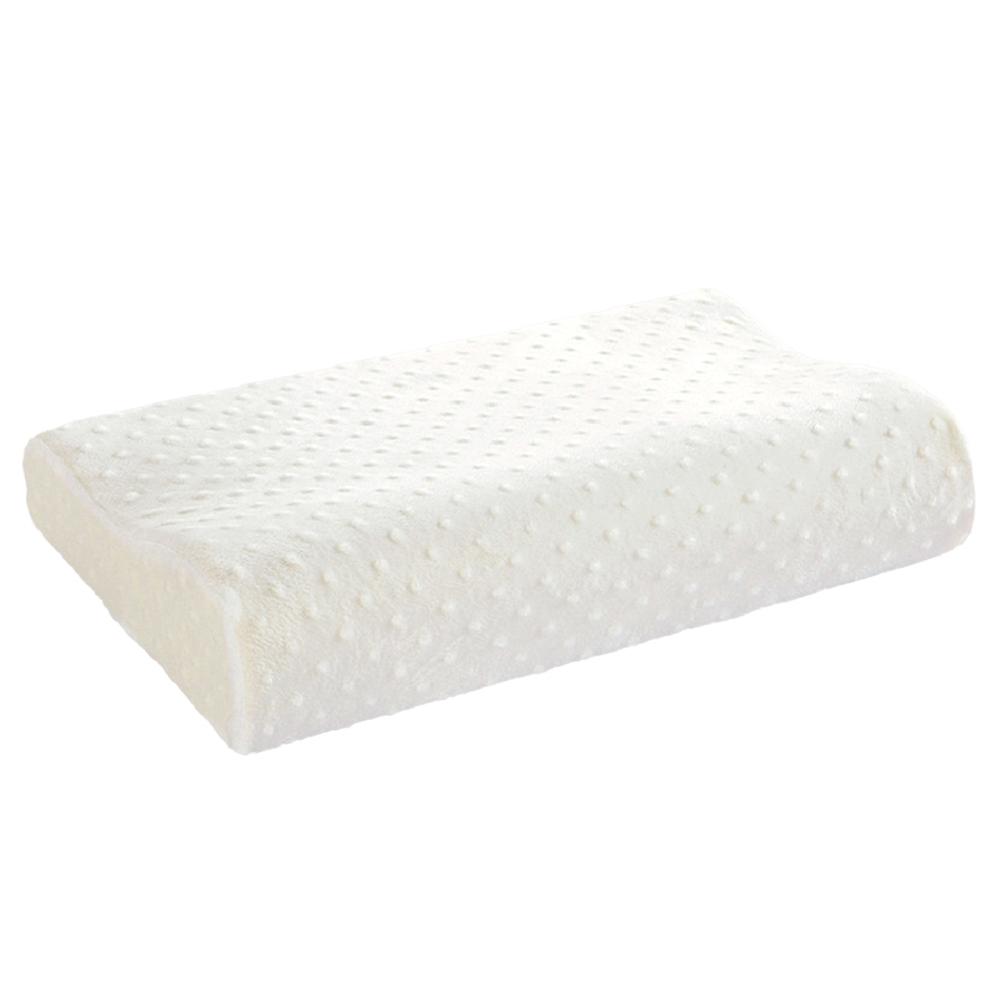 Relaxcush Ergonomic Pillow Memory Pillow White Color 30x50cm 1Set