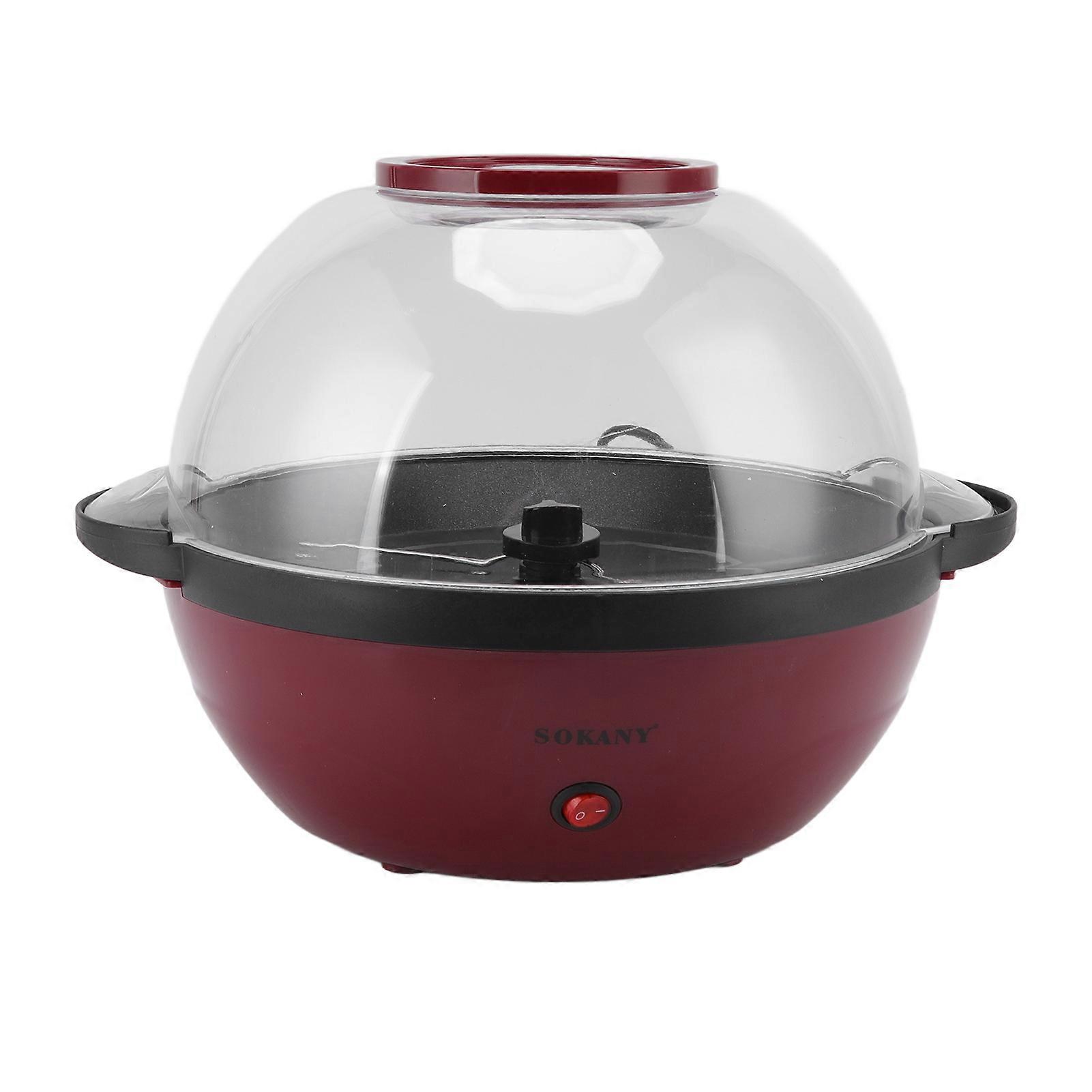 Electric Automatic Mini Hot Popcorn Machine 5L Large Capacity Corn Popper for Kitchen Standard