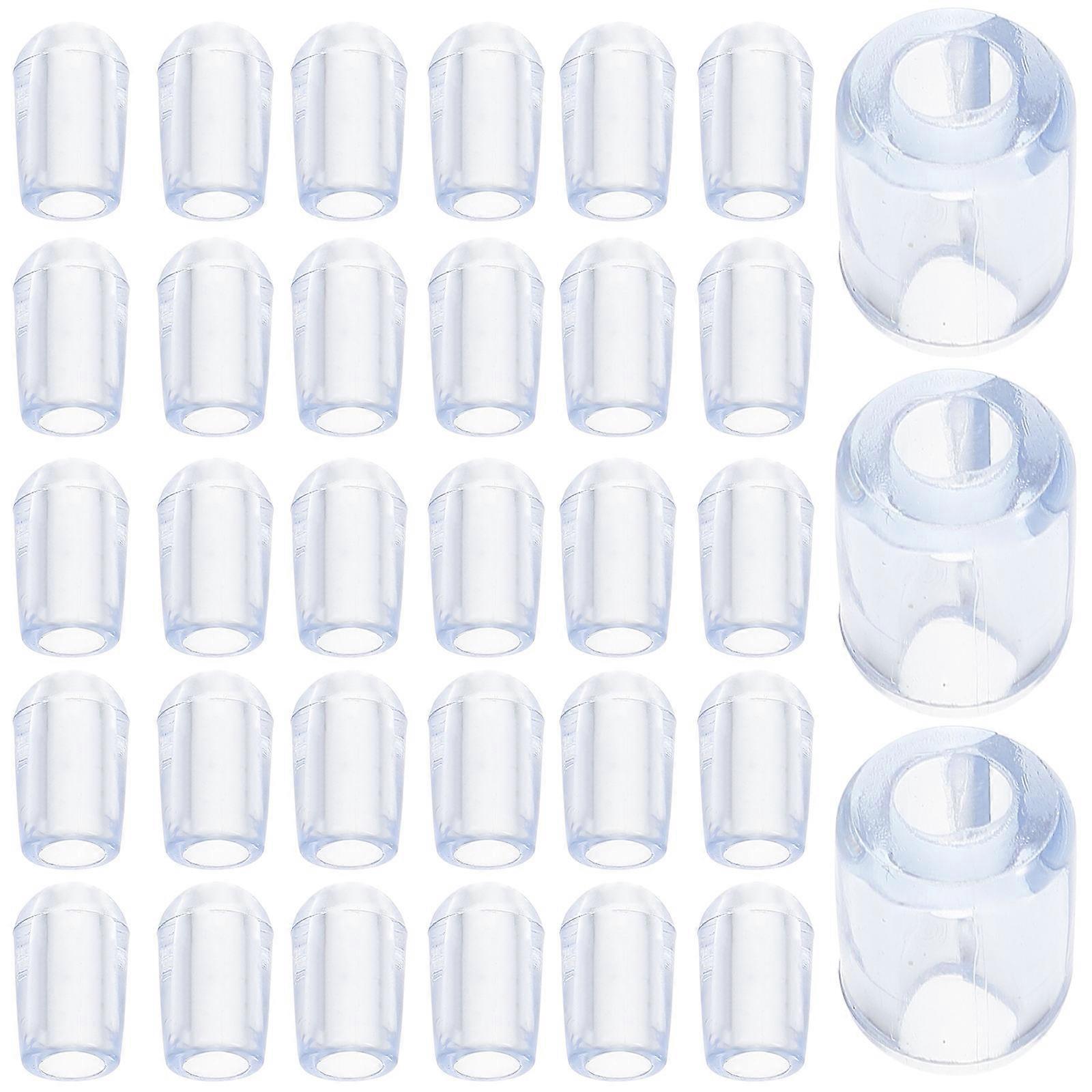 Kitchen Protector Sink Grid Protectors Kitchen Sink Accessories Transparent 80Pcs Support Sink Grill