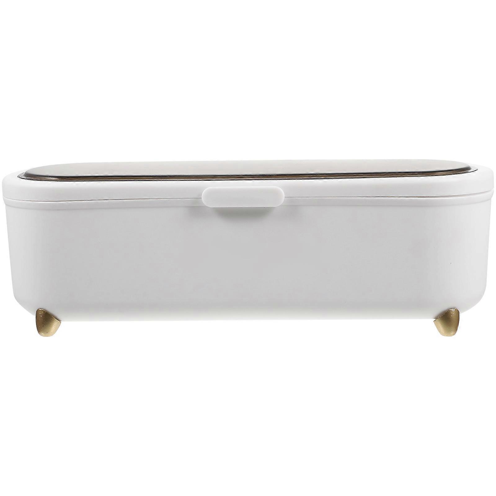 Small Storage Box Clear Containers Home Use Kitchen Utensils Sealable 1Pcs