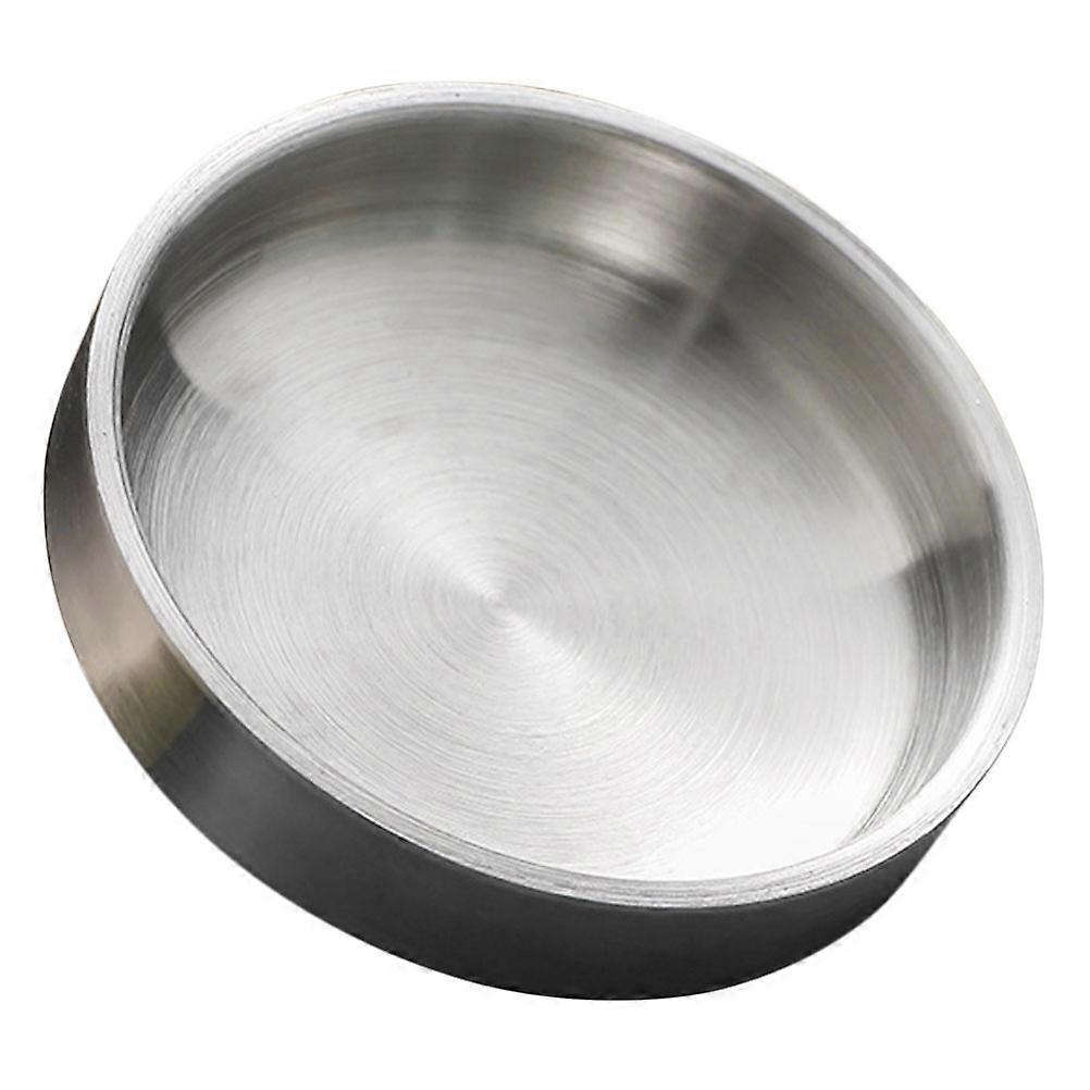 Kimchi Seasoning Dish Stainless Steel Flavor Dish Restaurant Use 11.5X11.5X3.3CM 1Set