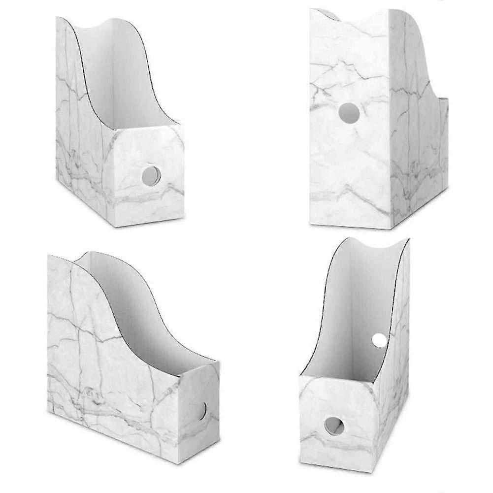 Desk Organizer Set of 3, A4 Paper Holder, Magazine Rack for Pens, Books, Notebooks, and Documents Storage