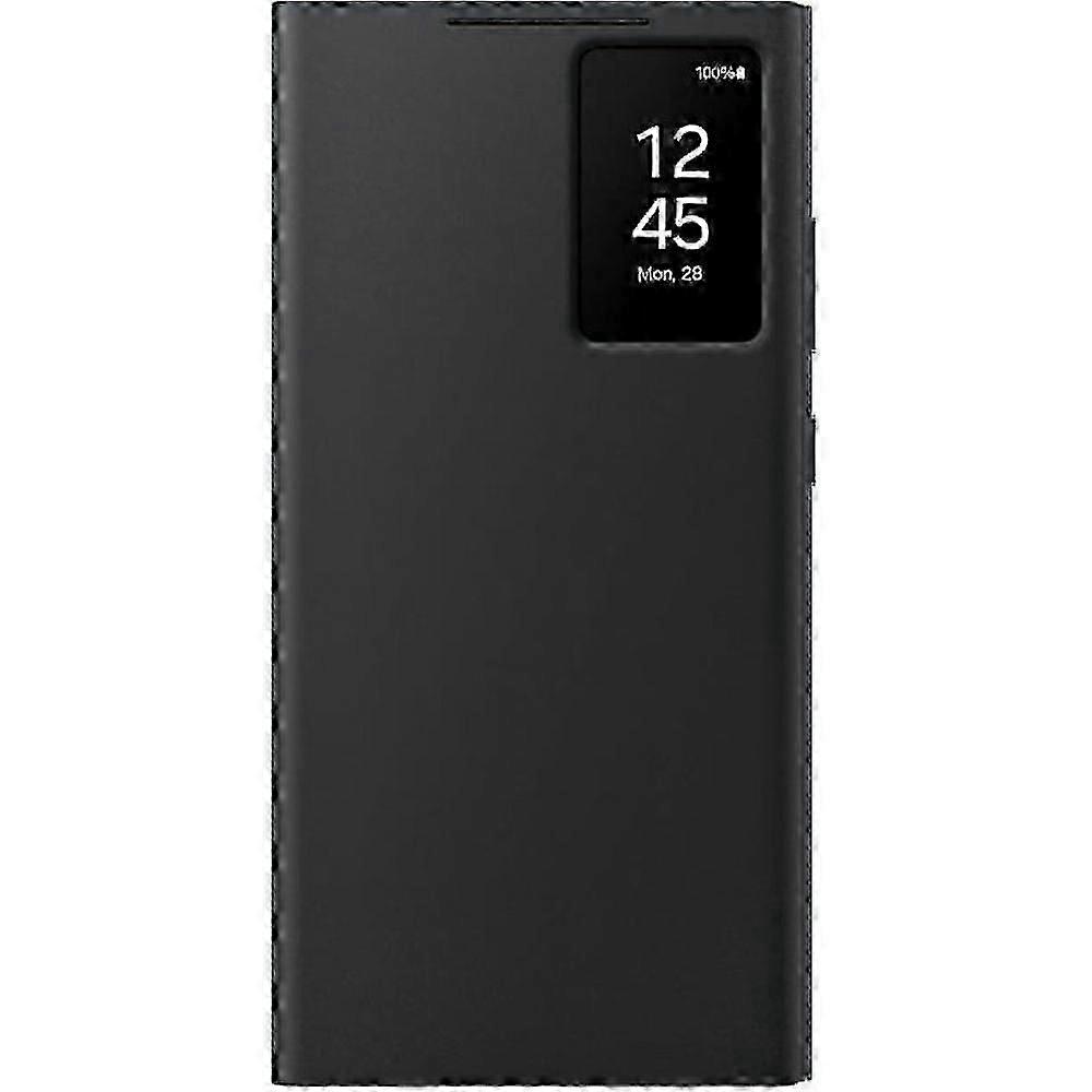 Official Galaxy S24 Ultra Smart View Wallet Case, Black SZRH
