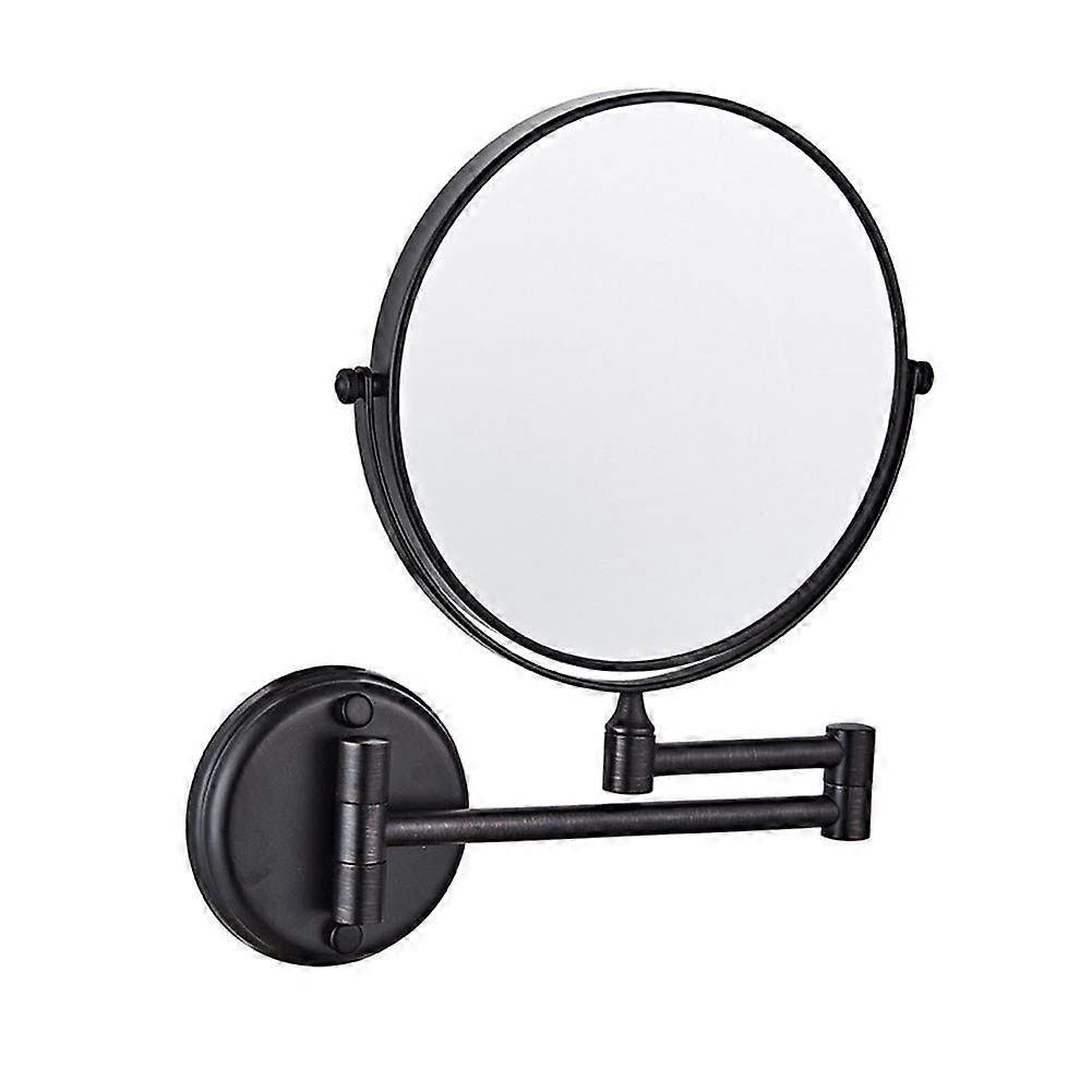 8-Inch Two-Sided Wall Mounted Mirror Extending Folding Design Bathroom Shaving Cosmetic Makeup 3X/1X Magnification Color #4