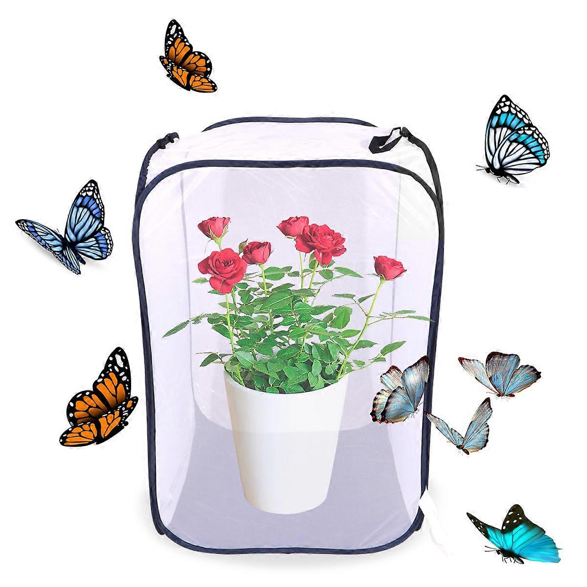 Foldable Lightweight Insect Observation Cage Net for Outdoor Nature Exploration and Bug Catching Activities