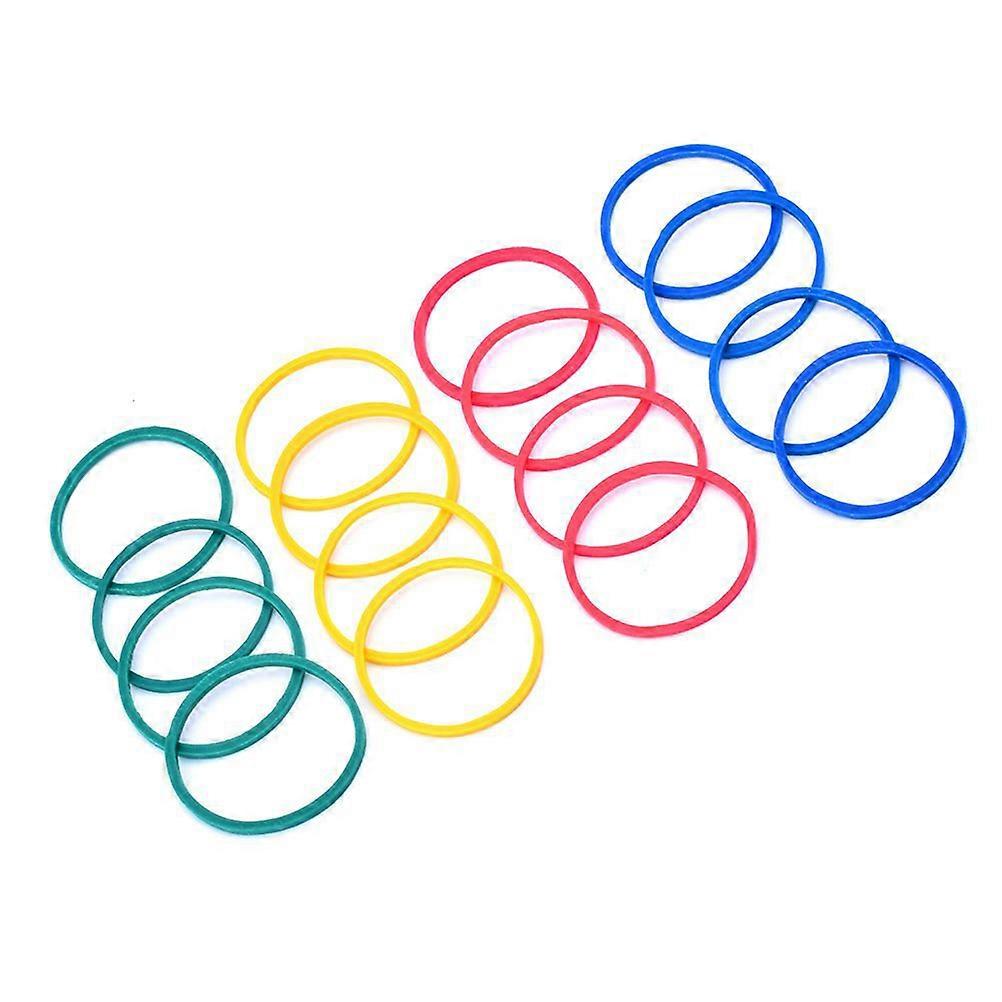 Colorful Elastic Rubber Bands for Use Made from Flexible Rubber Assorted Color Large Size
