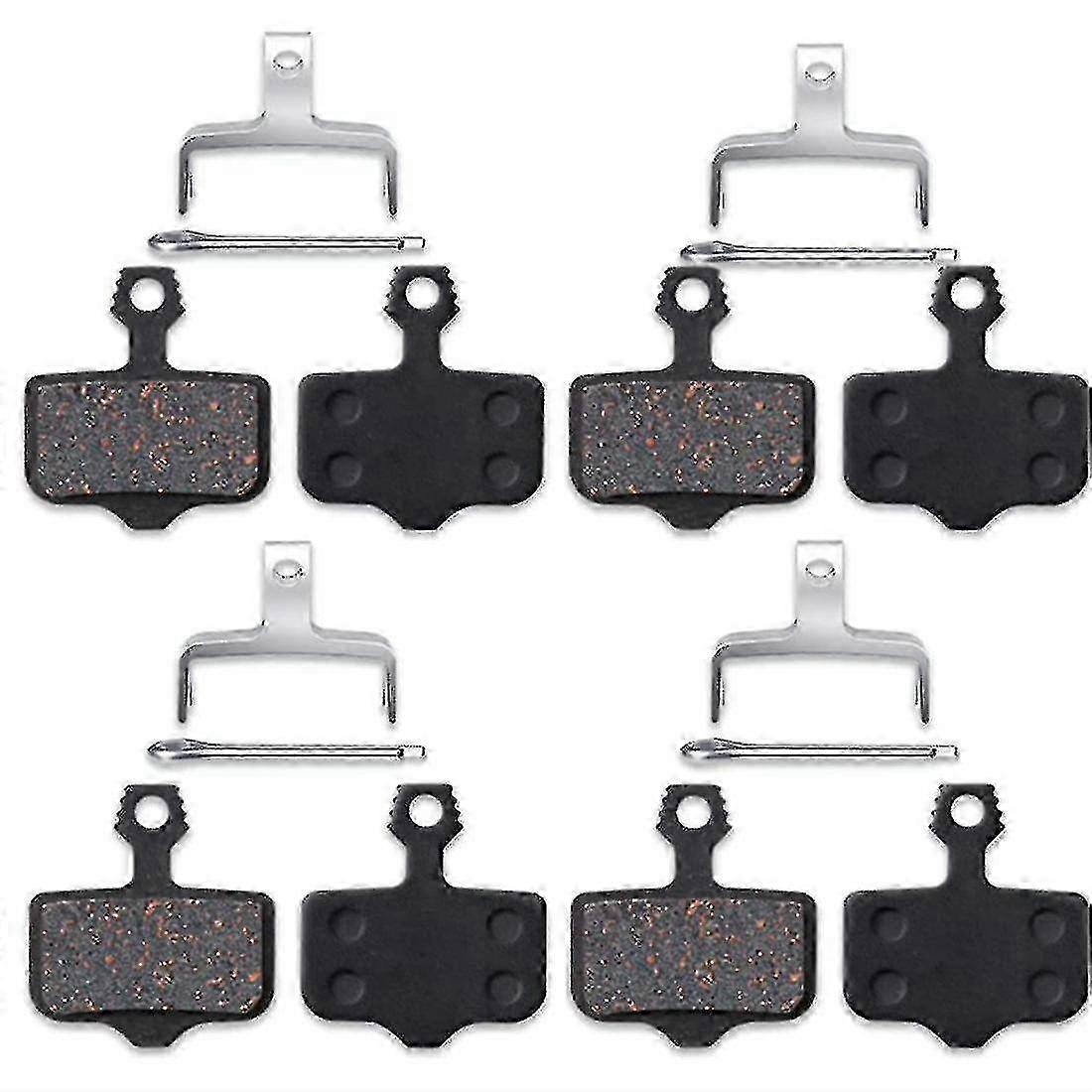Bike Disc Brake Pads - 4 Pairs Compatible with Avid Elixir & SRAM Models