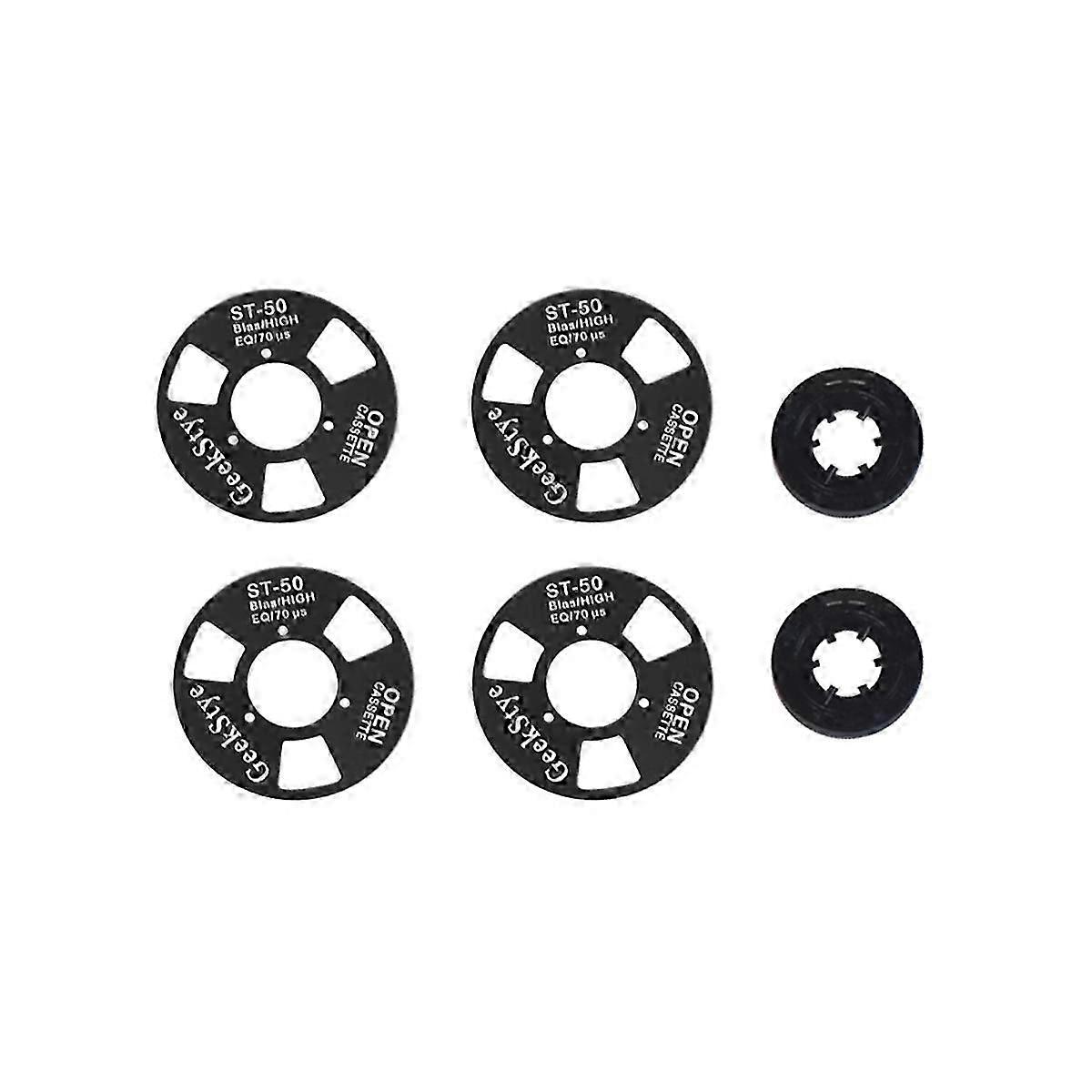 DIY音楽録音用ブランクオーディオカセットテープアルミニウムリールツーリールブランクカセット