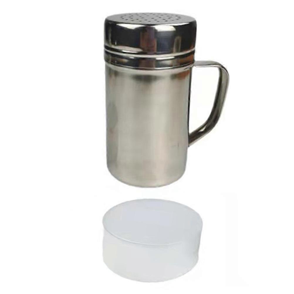 Spice Shaker Jars Made Of Quality Material For Home Kitchen And Restaurant Use In Sleek Silver Finish 2Set