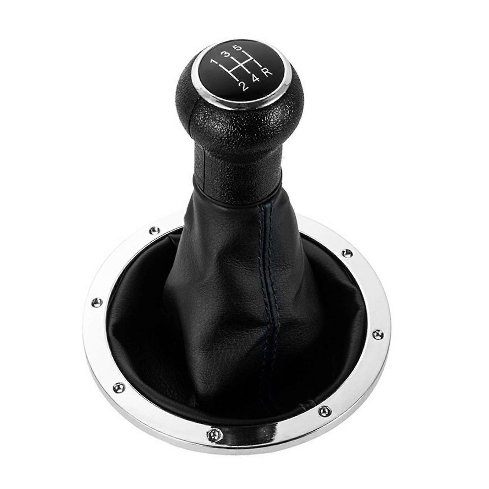 manual gear shift knob boot set for GOL 5 speed shifter lever