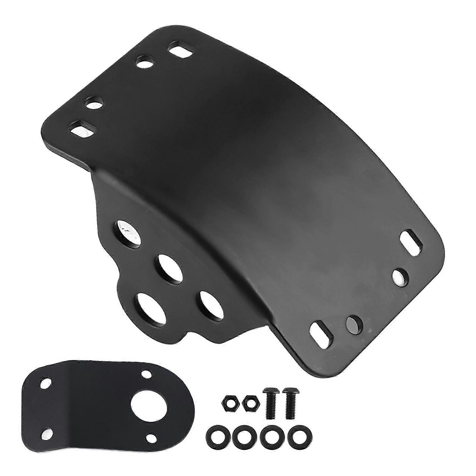 Side mount license plate bracket for Cruiser Bobber Chopper motorcycles