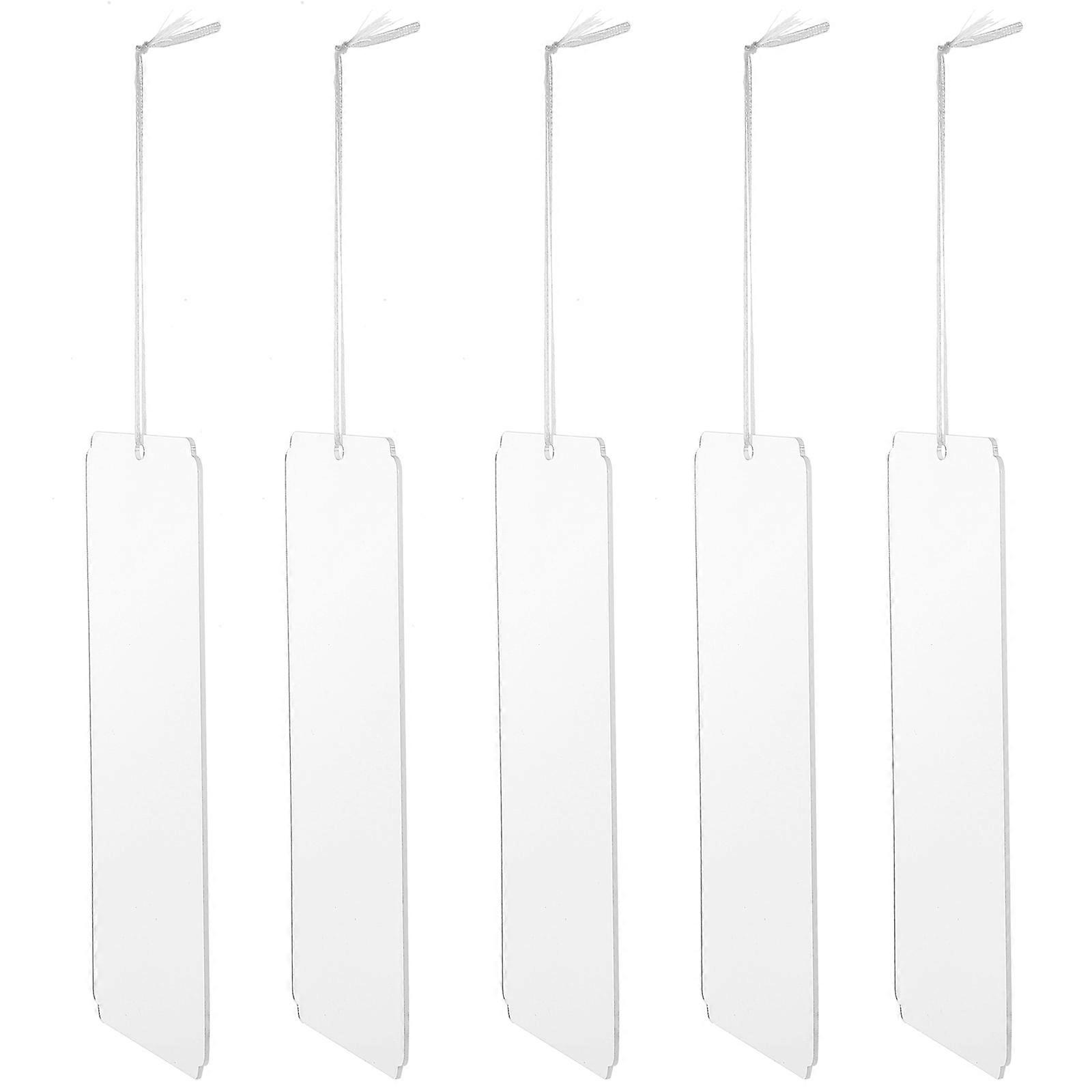5pcs Acrylic Wedding Signs Reserved Hanging Tags