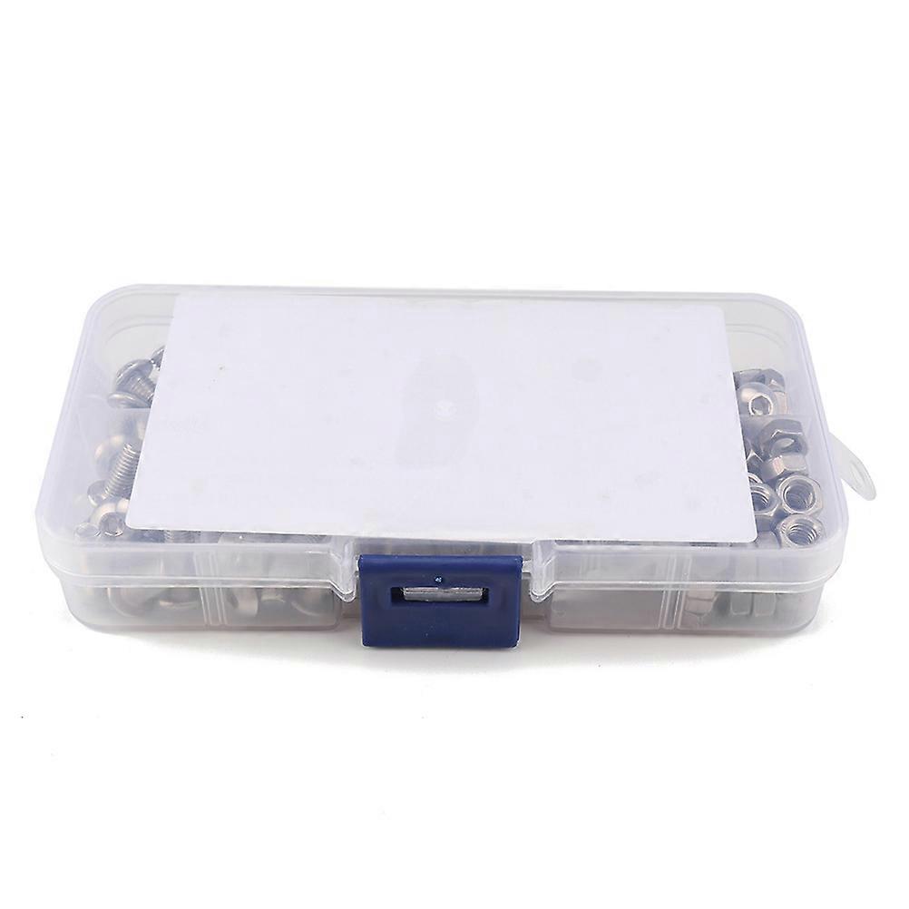 Socket Head Screws Assortment, Strong Hardness, Suitable for DIY Projects