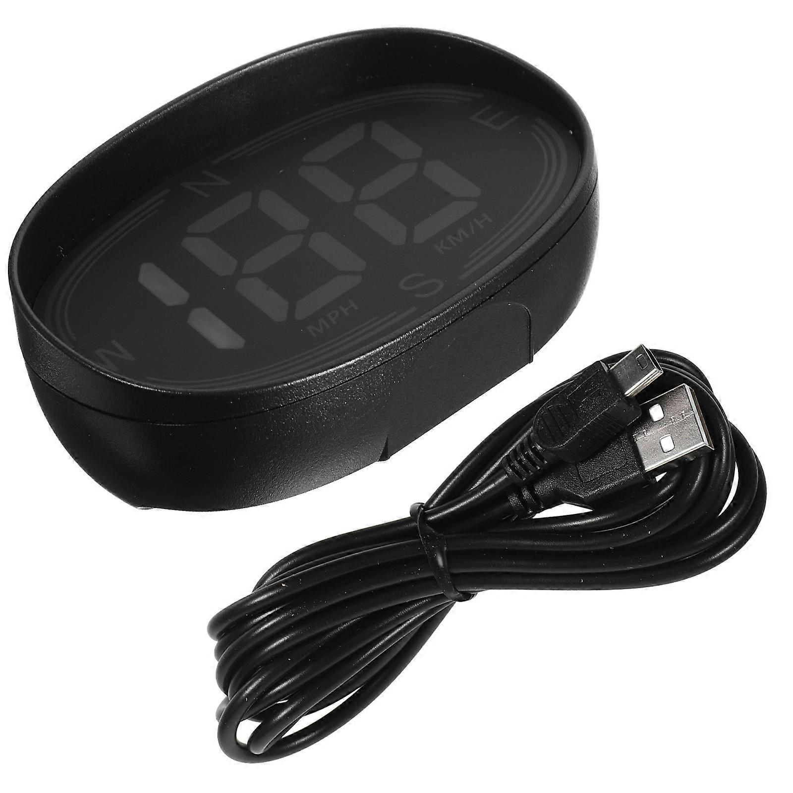 Vehicle Speed Display Digital Speedometer Speed Measurement Abs Material Motorcycle Parts 1Set