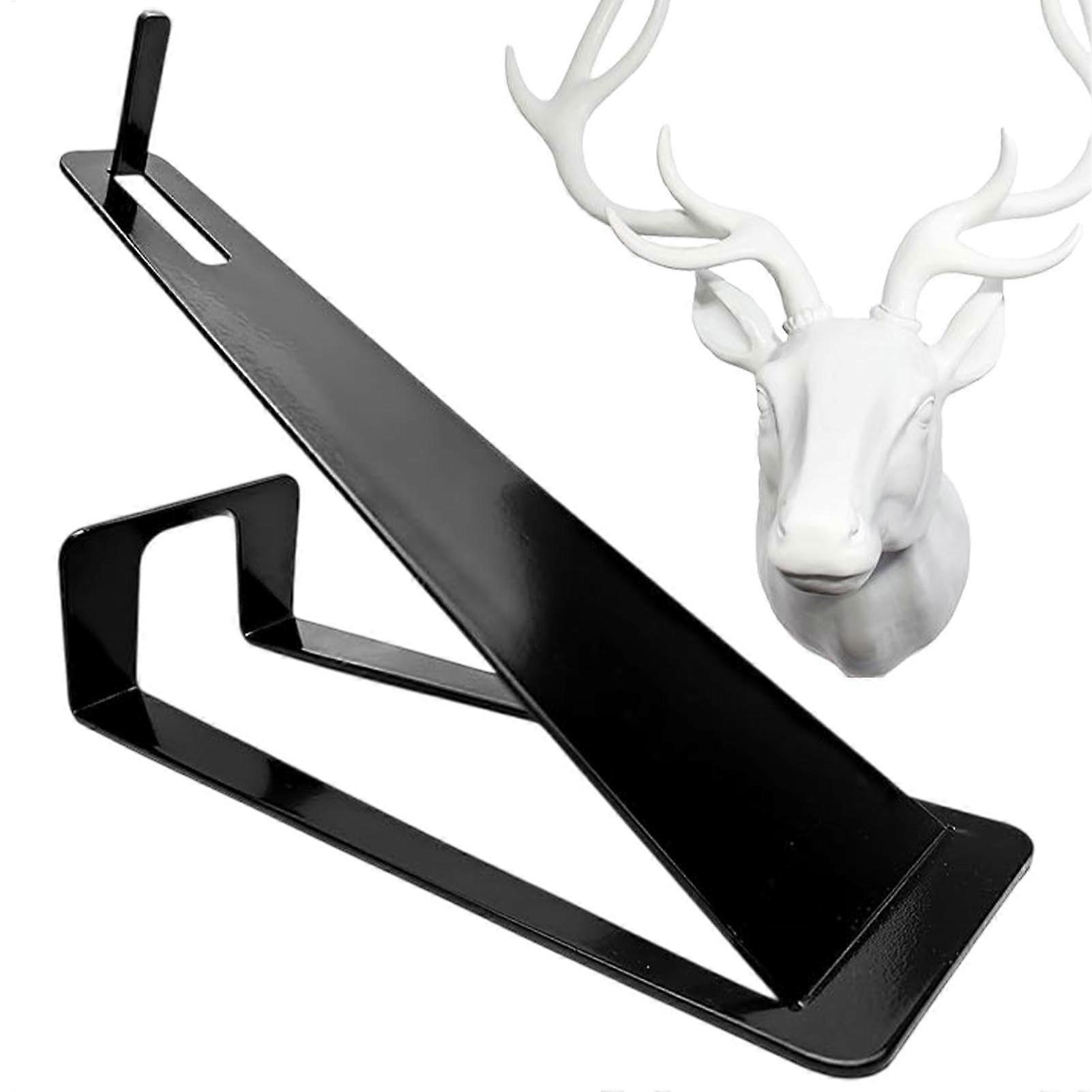 Hirsch-Halterung für Schädel-Display, Stahl Trophäen-Aufhänger für Tisch, Geweih-Halterung zur Jagd-Dekoration