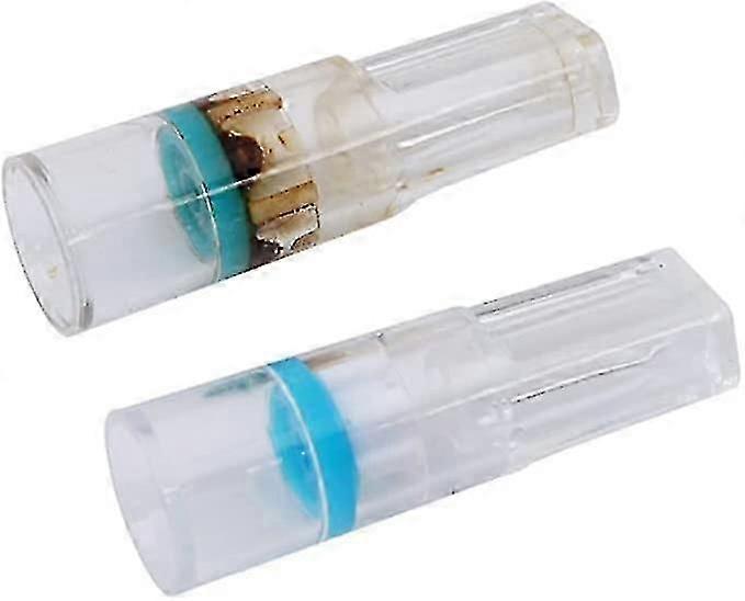 Transparenter Zigarettenfilterhalter, Zigaretten reduzieren Teer Filter Filter Zigarettenhalter 1 Box 100 Stck Simulation Kaffeemaschine