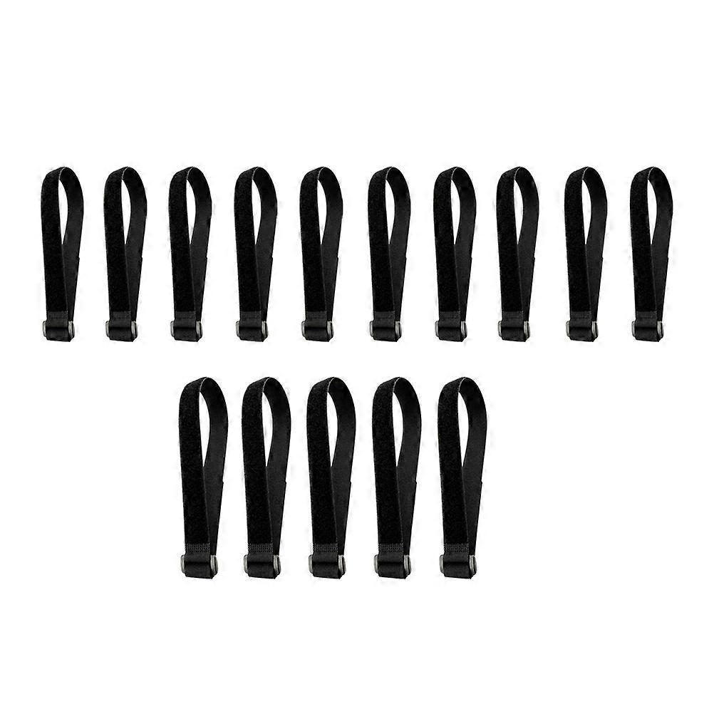 Durable Nylon Cable Ties with Marker for Organizing Cables and Wires 15 Pieces Black