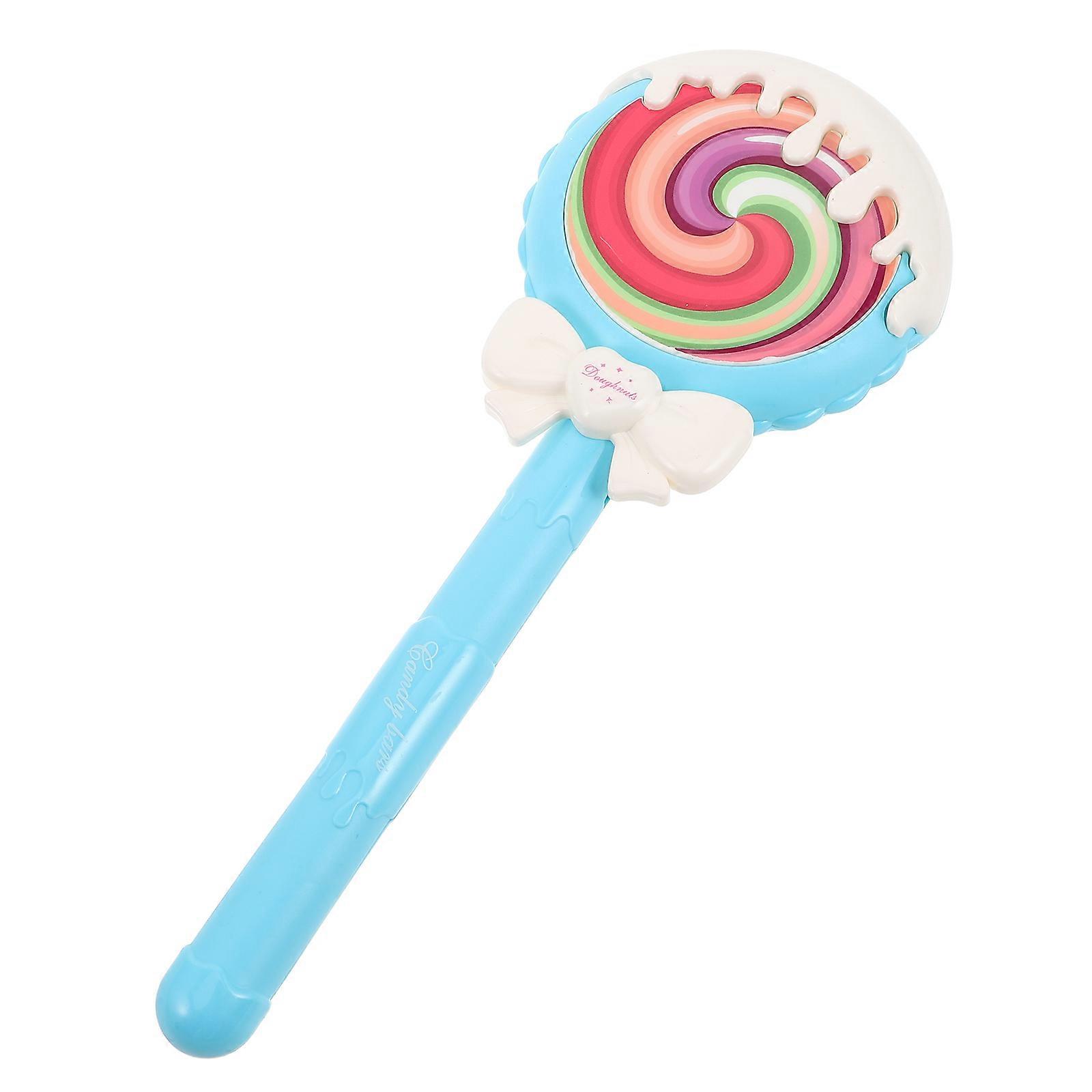 Glowing Lollipop Toy With Musical Effects For Kids Birthday Parties Featuring Blue ABS Design And Light Effects 1Set