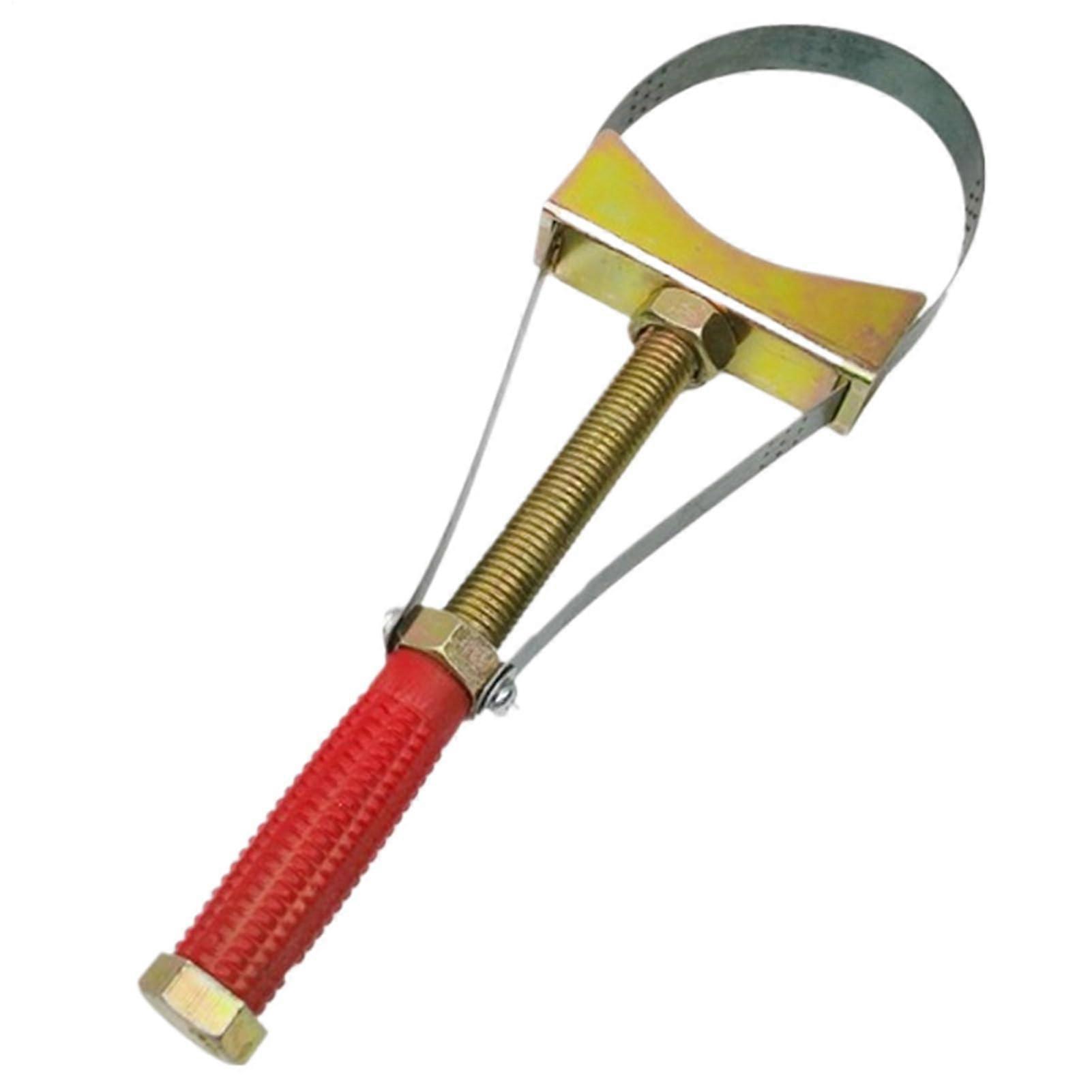 Oil Filter Wrench, Durable Steel Construction, Adjustable Oil Filter Removal Tool, Universal Fit