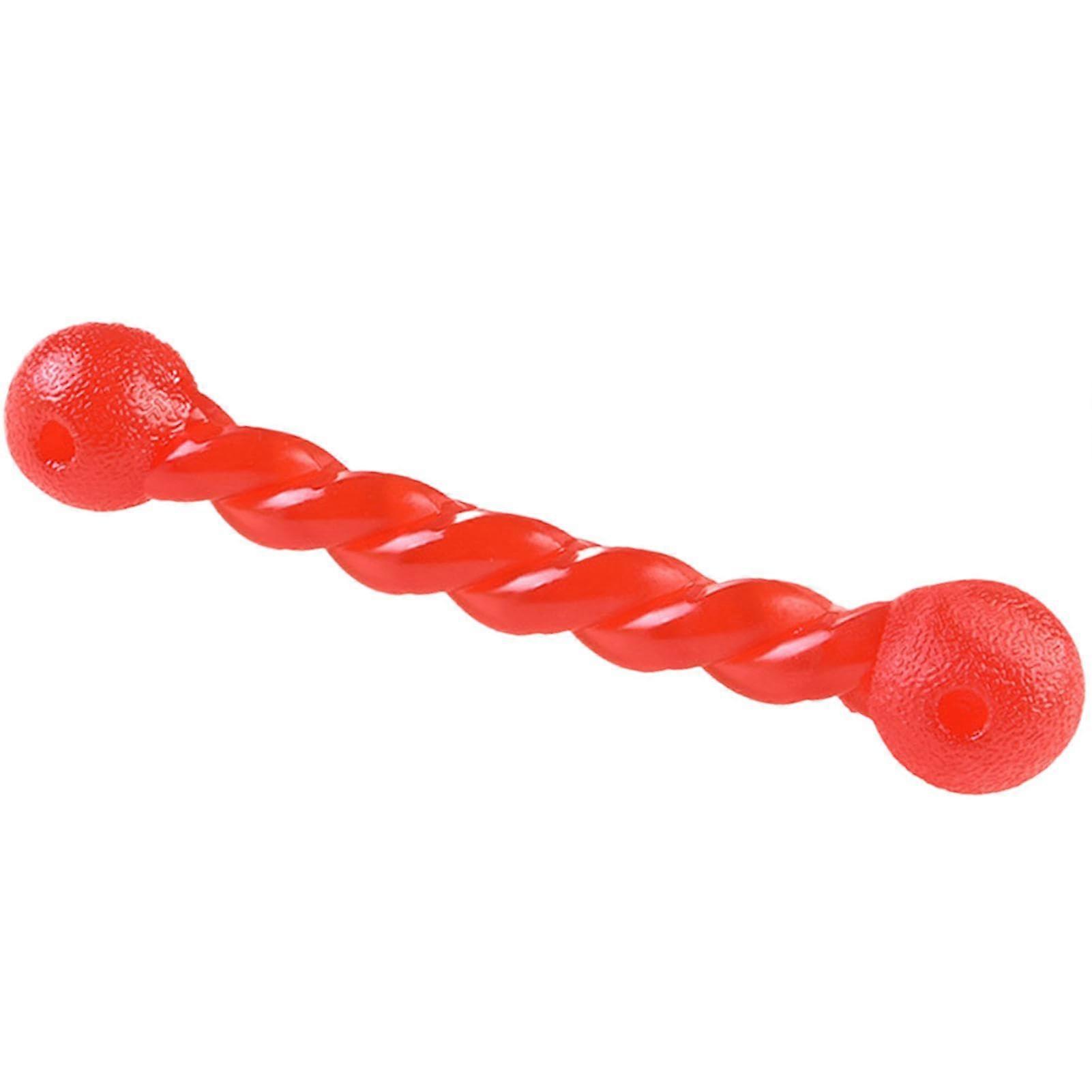 Puppy Dog Teething Chew Toy  Bite Resistant Interactive Dog  Puzzle Toy Red