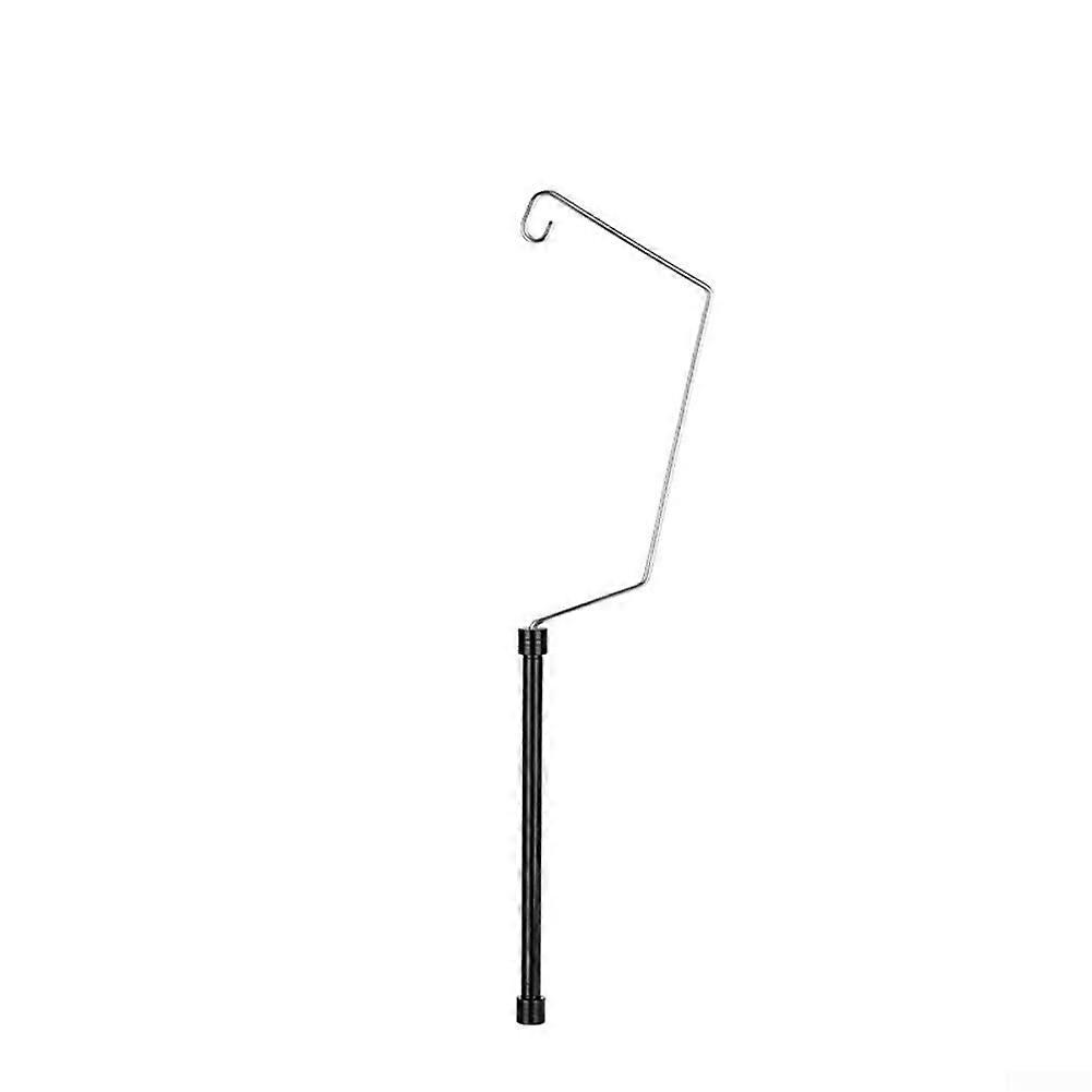 Portable Camping Light Stand Aluminum Telescopic Pole Adjustable Height 180 Rotation