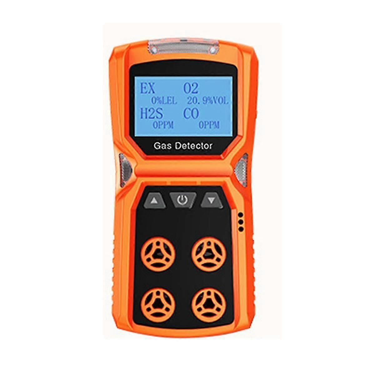 Multi Gas Detector Gas Meter O2 H2s Co 4 In 1 Oxygen Hydrogen Sulfide Carbon Monoxide Combustible G-Good