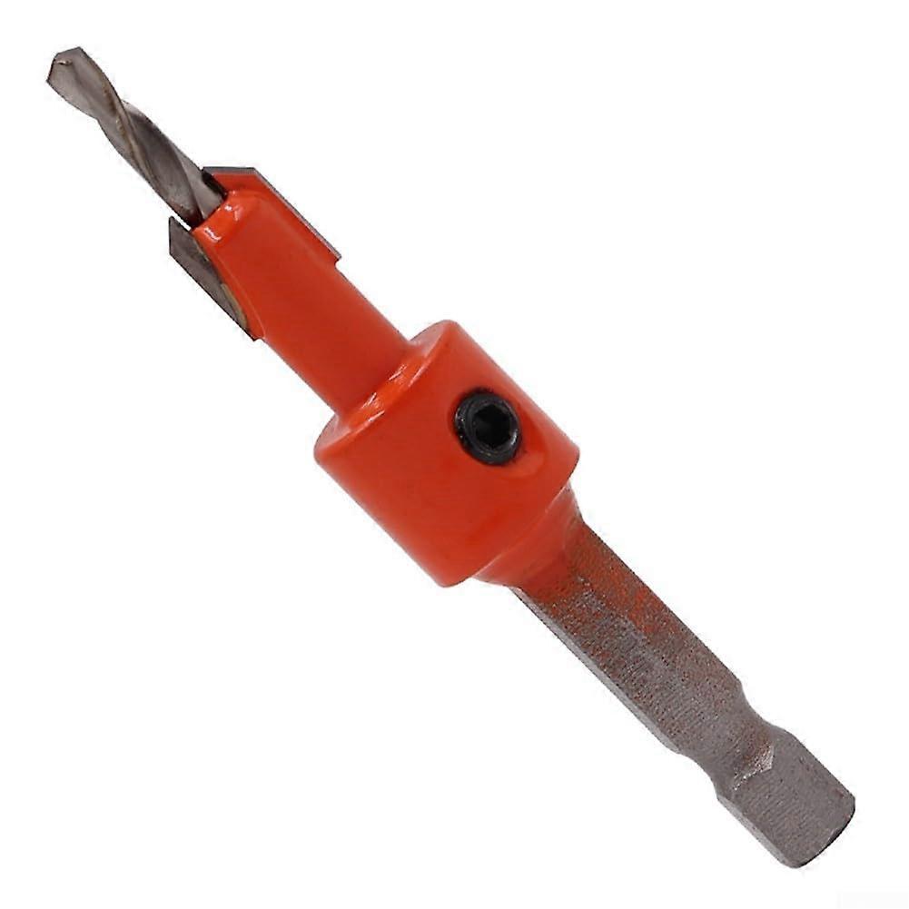 Woodwork Friendly Countersink Drill Bit 2.8x10 with Adjustable Stop Collar for Precise Woodworking Projects
